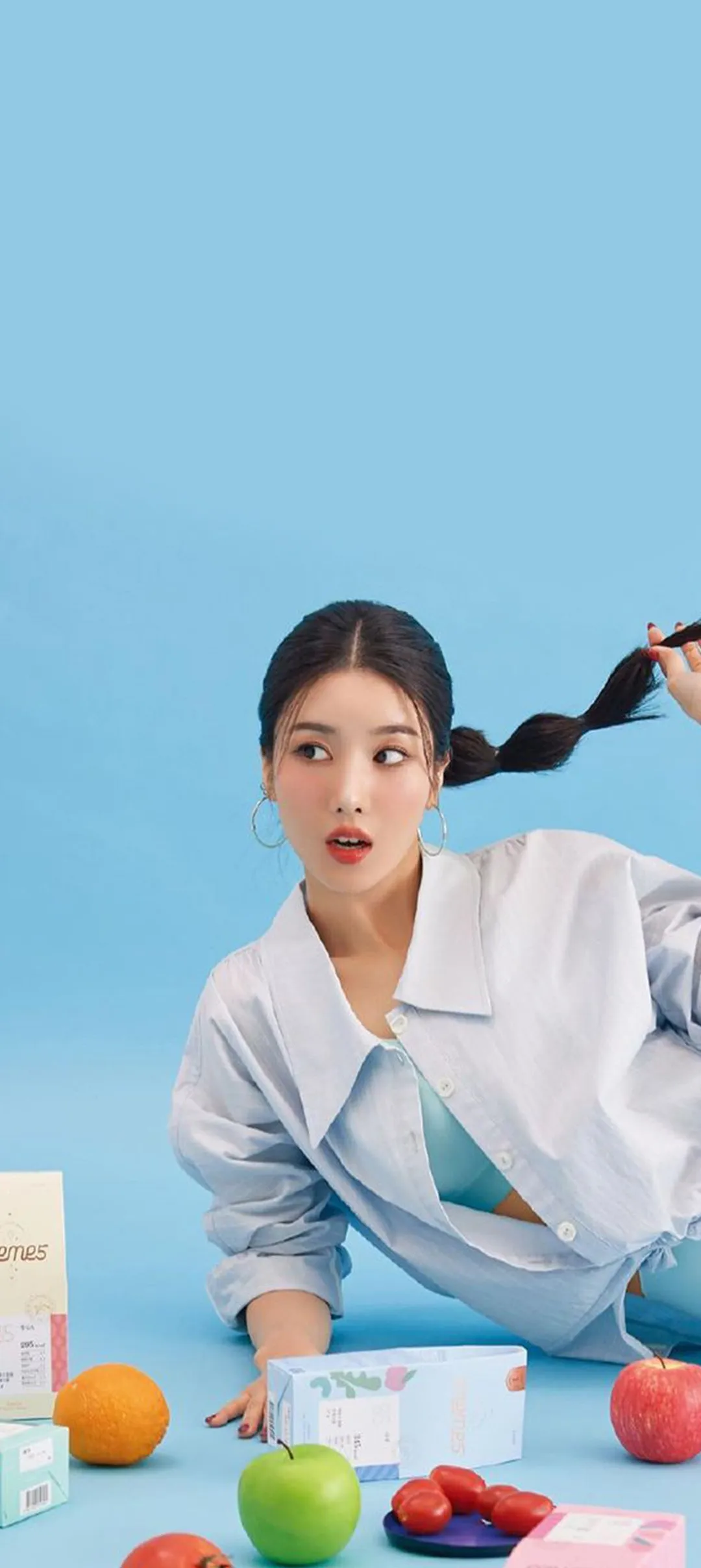วอลเปเปอร์ หน้าจอล็อก มือถือ Kwon Eun-bi 4K HD ดาวน์โหลด — IZ*ONE