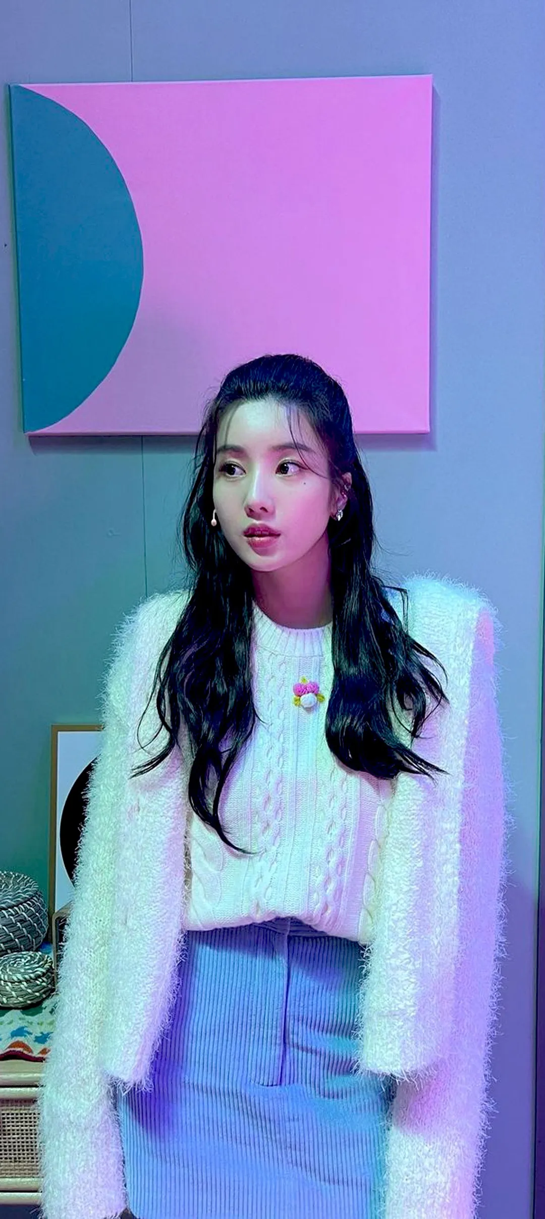 Fondo de pantalla de bloqueo móvil de Kwon Eun-bi 4K HD descargar — IZ*ONE