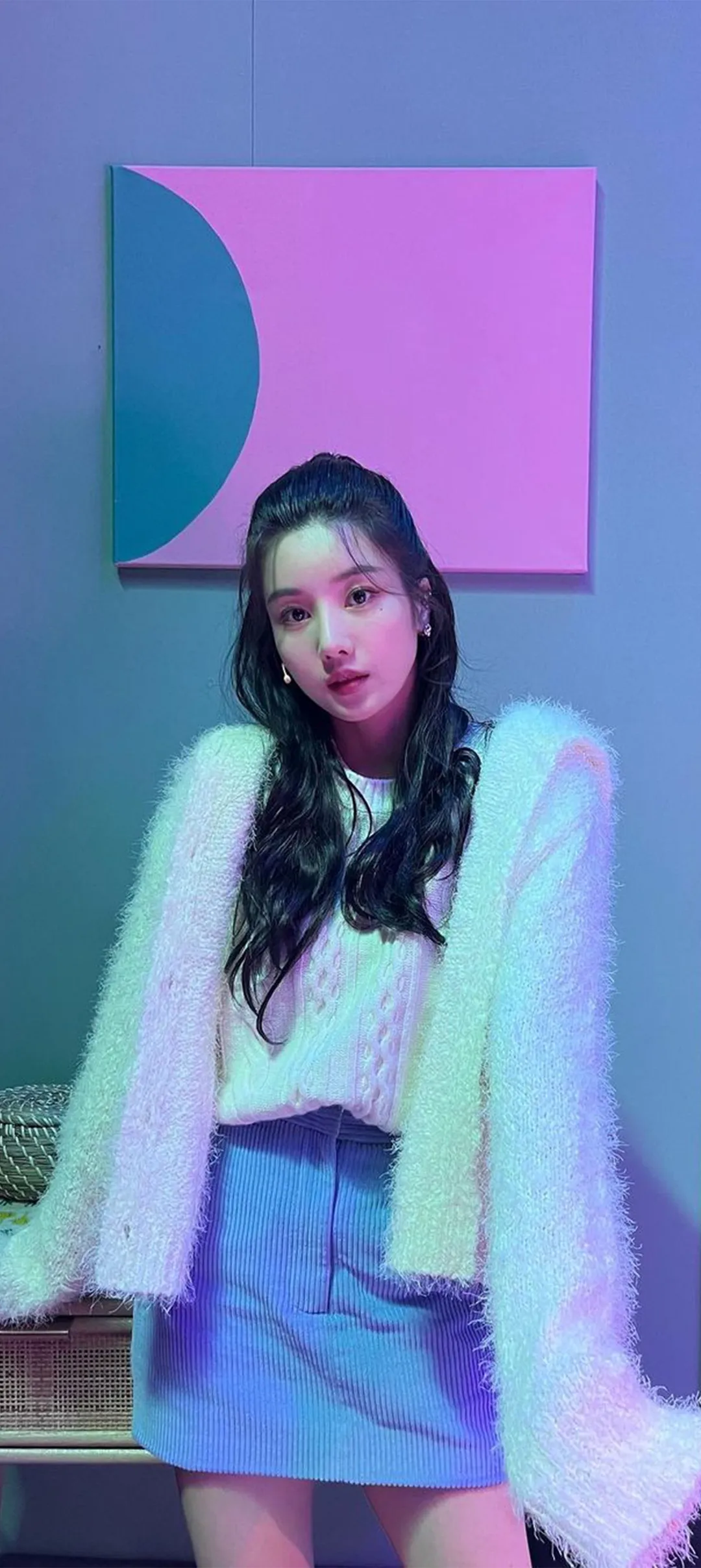Kwon Eun-bi kilit ekranı telefon duvar kağıdı 4K HD i̇ndir — IZ*ONE