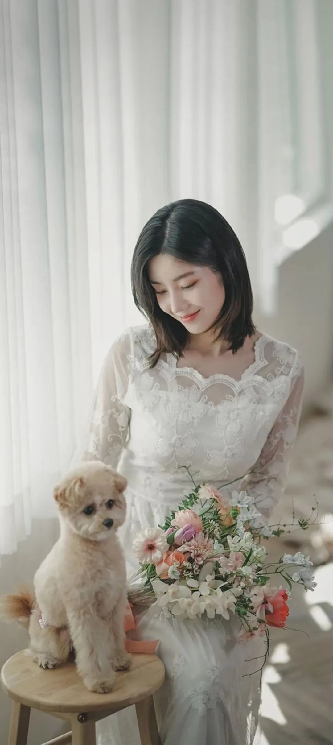 วอลเปเปอร์ หน้าจอล็อก มือถือ Kwon Eun-bi 4K HD ดาวน์โหลด — IZ*ONE