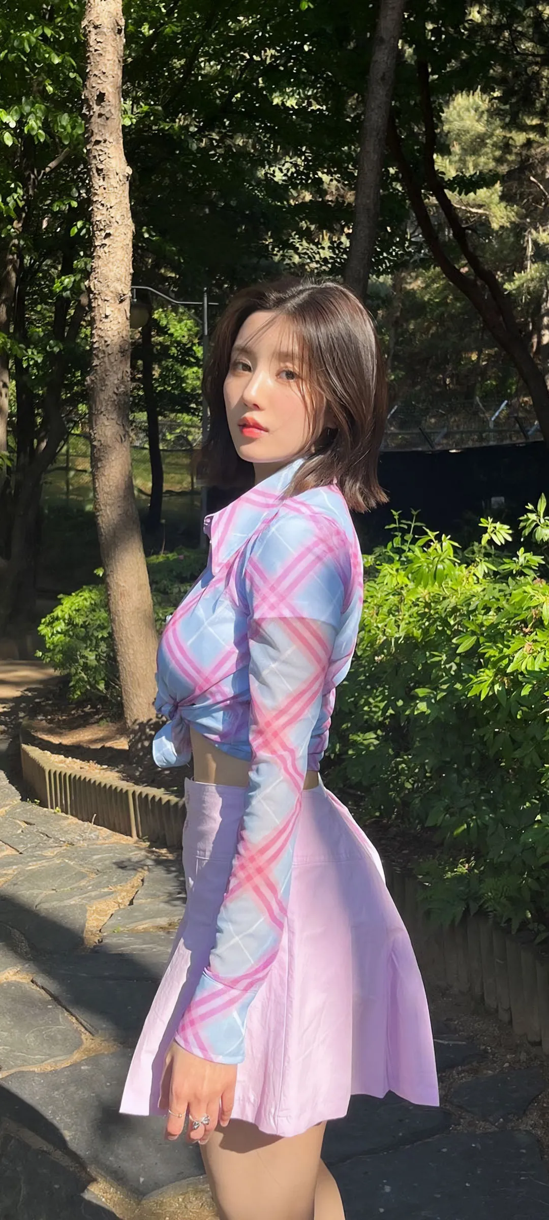 권은비 잠금화면 폰 배경화면 4K HD 다운로드 — 아이즈원