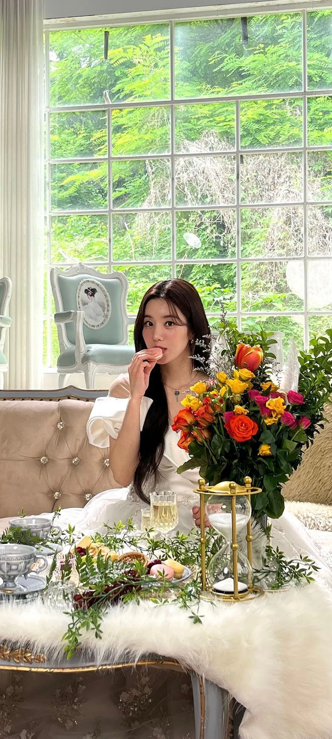 วอลเปเปอร์ หน้าจอล็อก มือถือ Kwon Eun-bi 4K HD ดาวน์โหลด — IZ*ONE