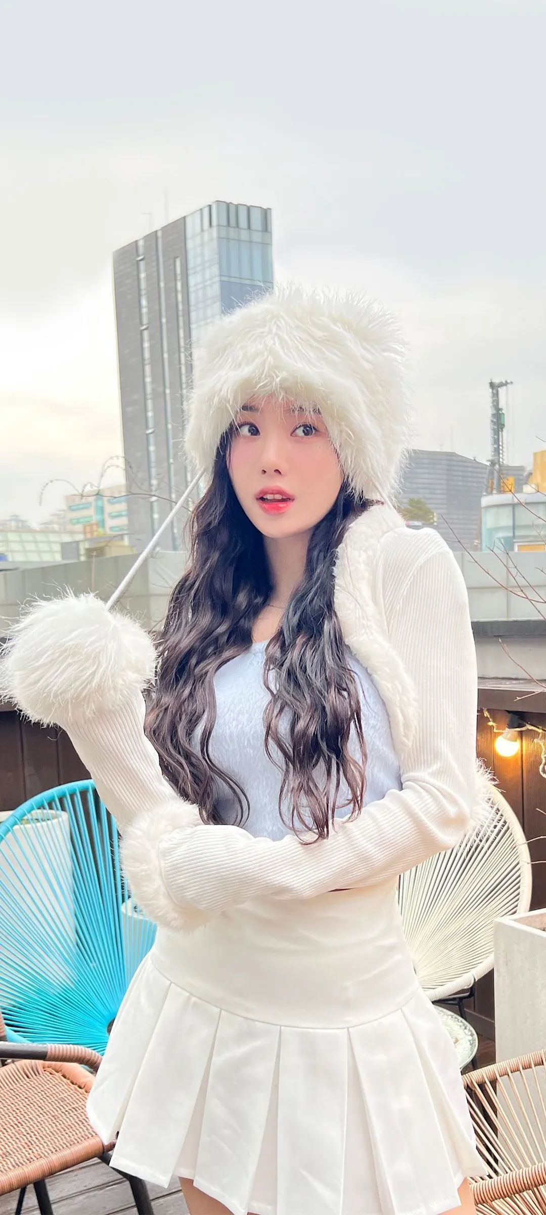 Fondo de pantalla de bloqueo móvil de Kwon Eun-bi 4K HD descargar — IZ*ONE