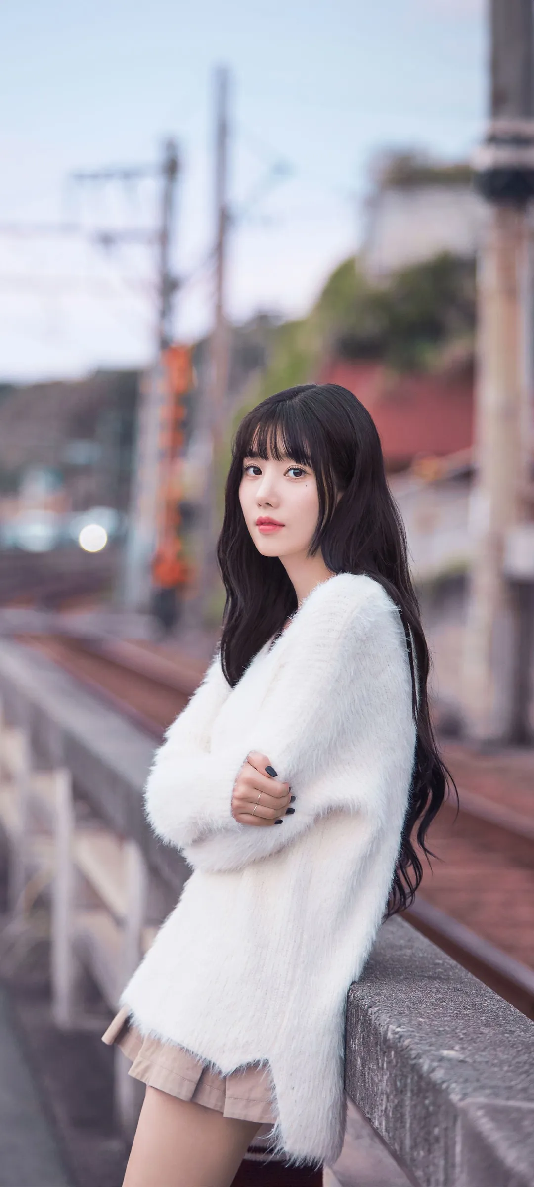 วอลเปเปอร์ หน้าจอล็อก มือถือ Kwon Eun-bi 4K HD ดาวน์โหลด — IZ*ONE