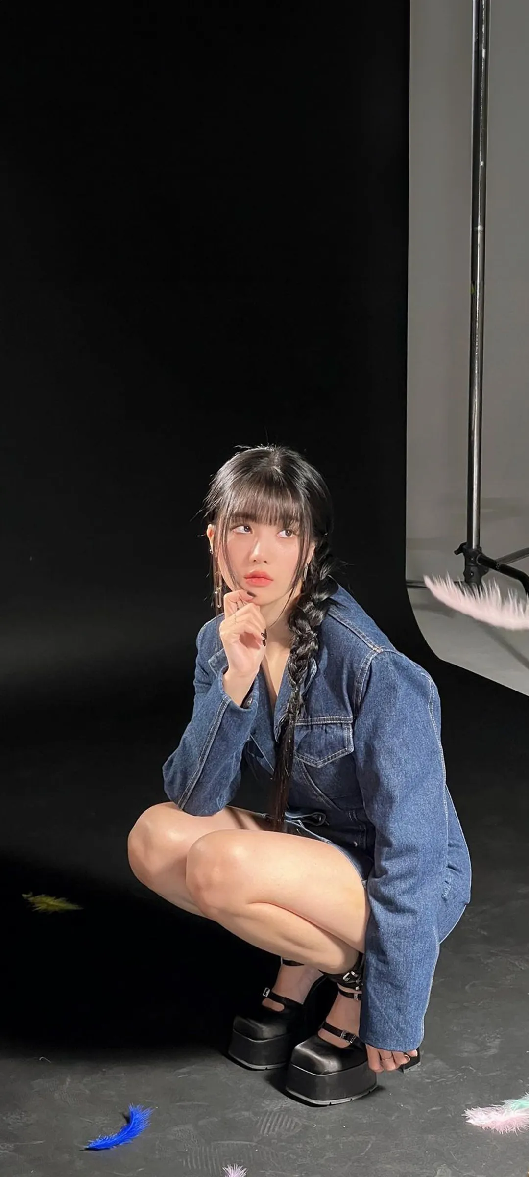 Kwon Eun-bi kilit ekranı telefon duvar kağıdı 4K HD i̇ndir — IZ*ONE