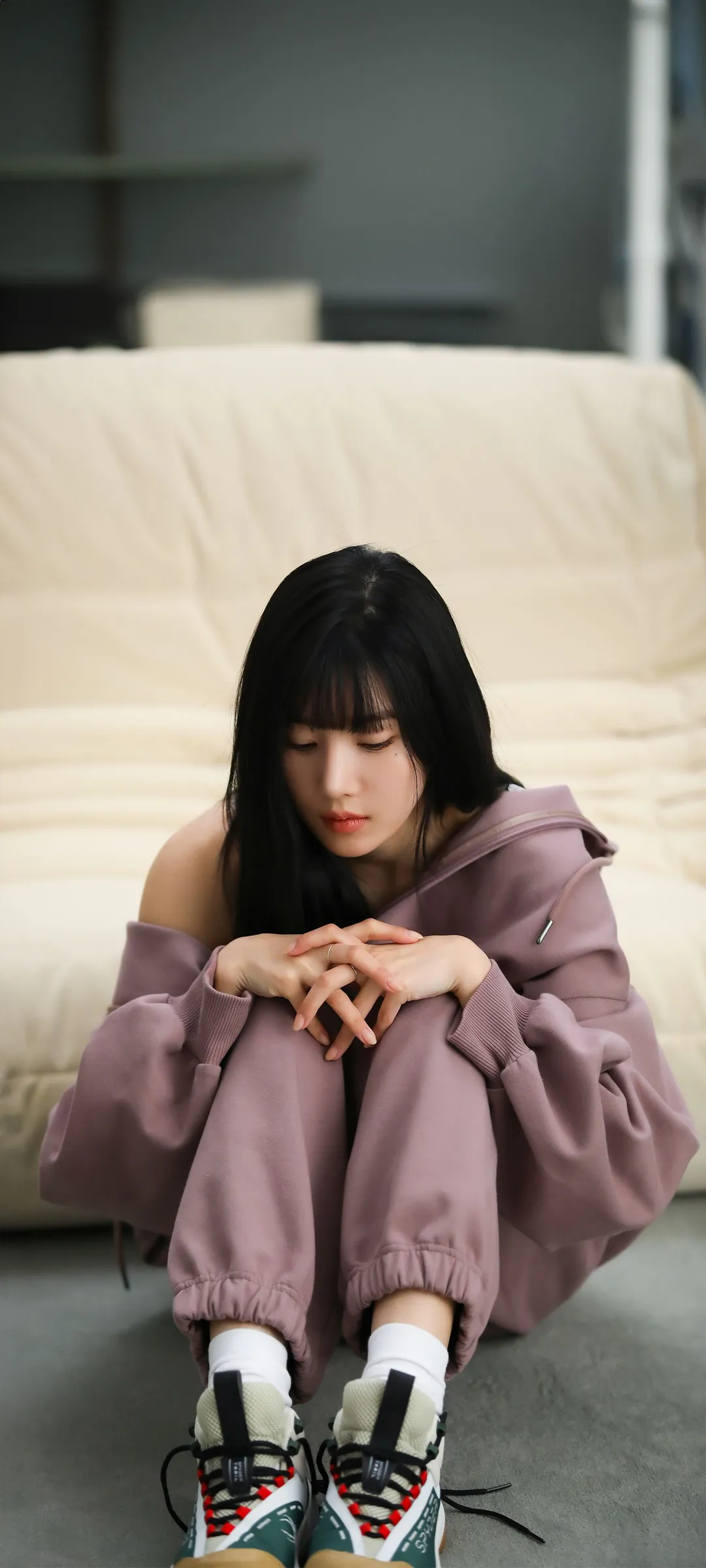 วอลเปเปอร์ หน้าจอล็อก มือถือ Kwon Eun-bi 4K HD ดาวน์โหลด — IZ*ONE
