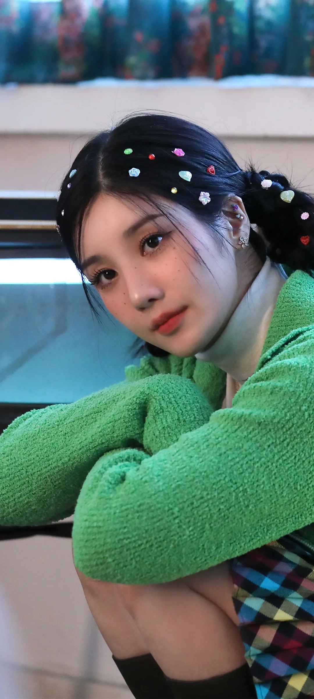 วอลเปเปอร์ หน้าจอล็อก มือถือ Kwon Eun-bi 4K HD ดาวน์โหลด — IZ*ONE
