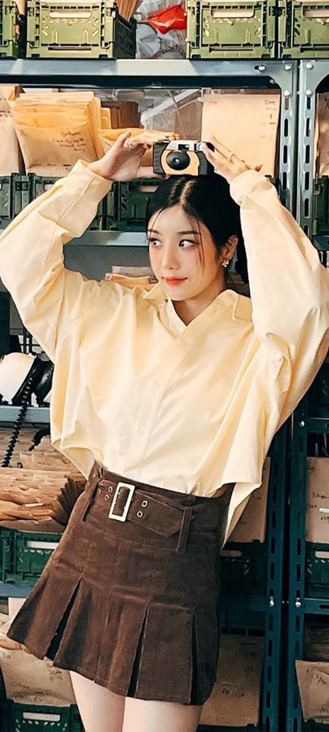 วอลเปเปอร์ หน้าจอล็อก มือถือ Kwon Eun-bi 4K HD ดาวน์โหลด — IZ*ONE