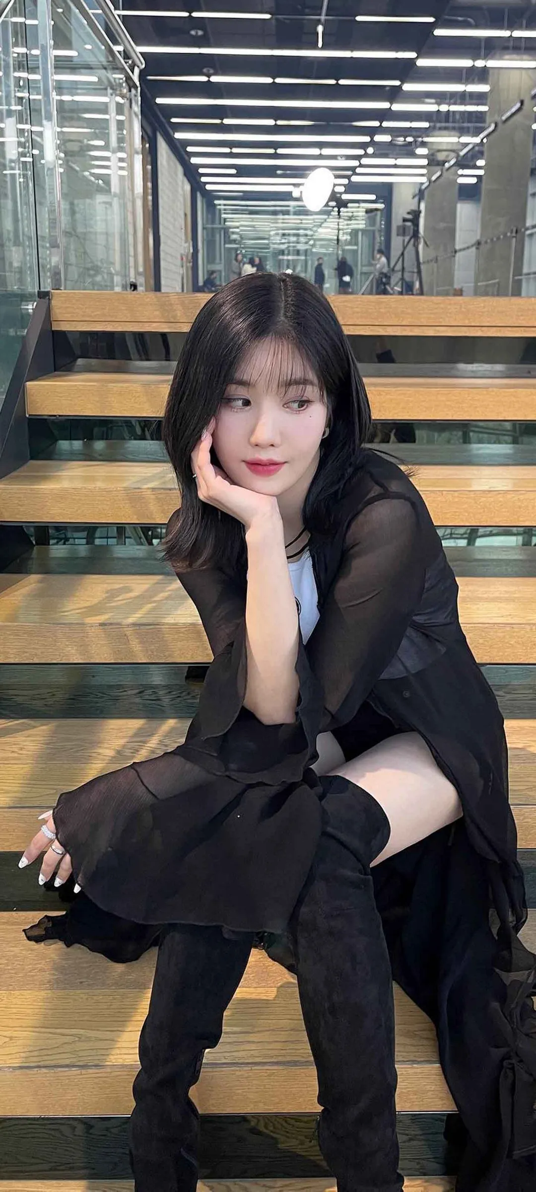 Kwon Eun-bi kilit ekranı telefon duvar kağıdı 4K HD i̇ndir — IZ*ONE