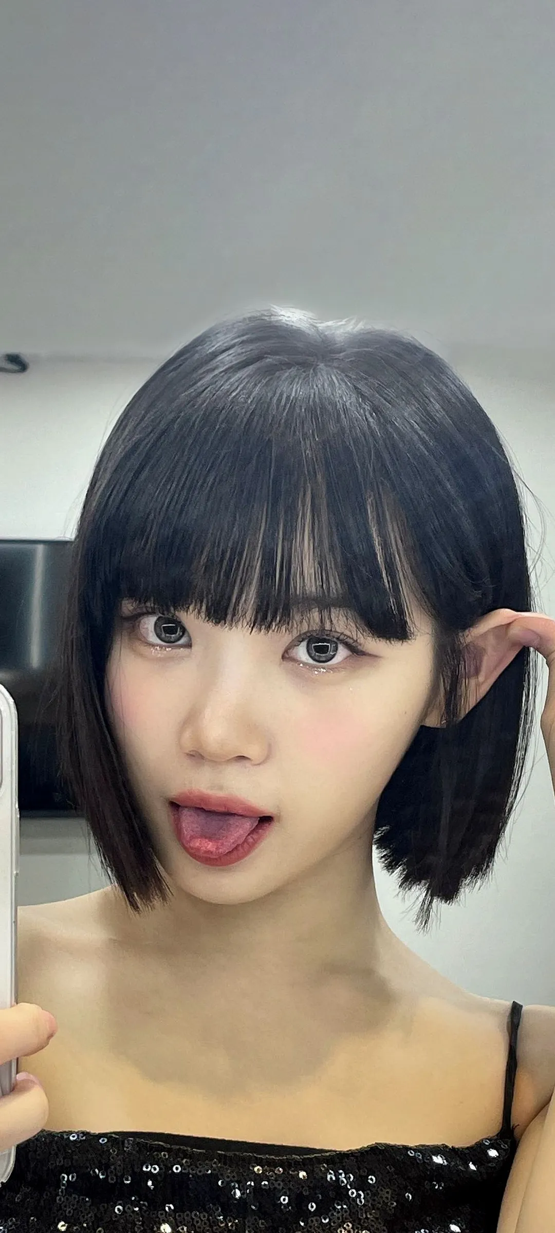 Wallpaper layar kunci hp Kim Chae-won 4K HD download — IZ*ONE, LE SSERAFIM