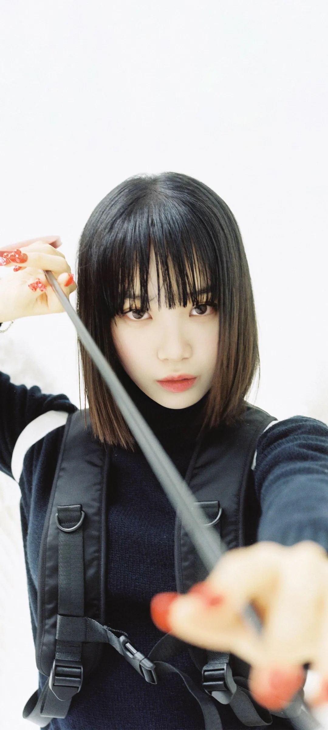 Wallpaper layar kunci hp Kim Chae-won 4K HD download — IZ*ONE, LE SSERAFIM