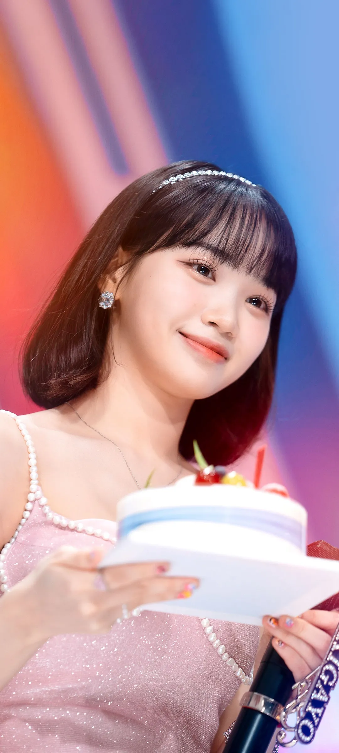 Wallpaper layar kunci hp Kim Chae-won 4K HD download — IZ*ONE, LE SSERAFIM