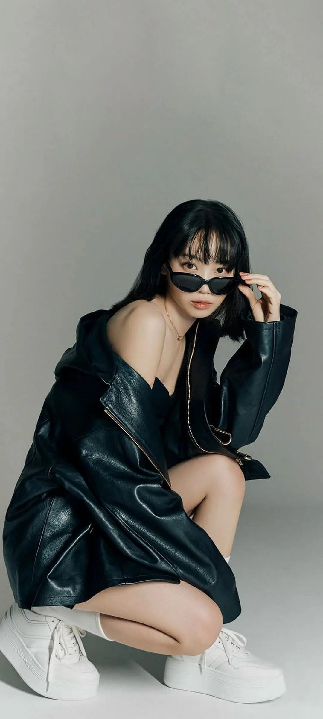 Wallpaper layar kunci hp Kim Chae-won 4K HD download — IZ*ONE, LE SSERAFIM