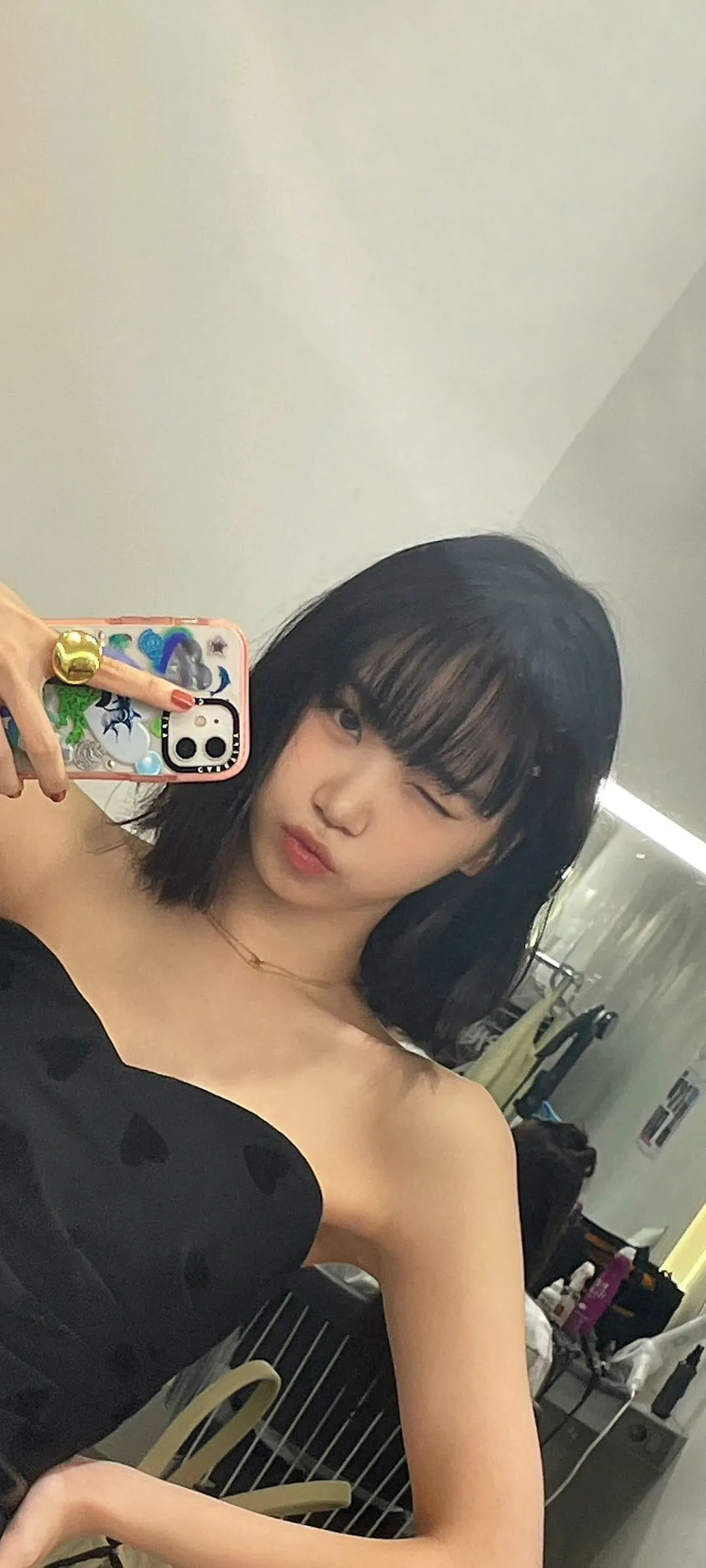 Wallpaper layar kunci hp Kim Chae-won 4K HD download — IZ*ONE, LE SSERAFIM
