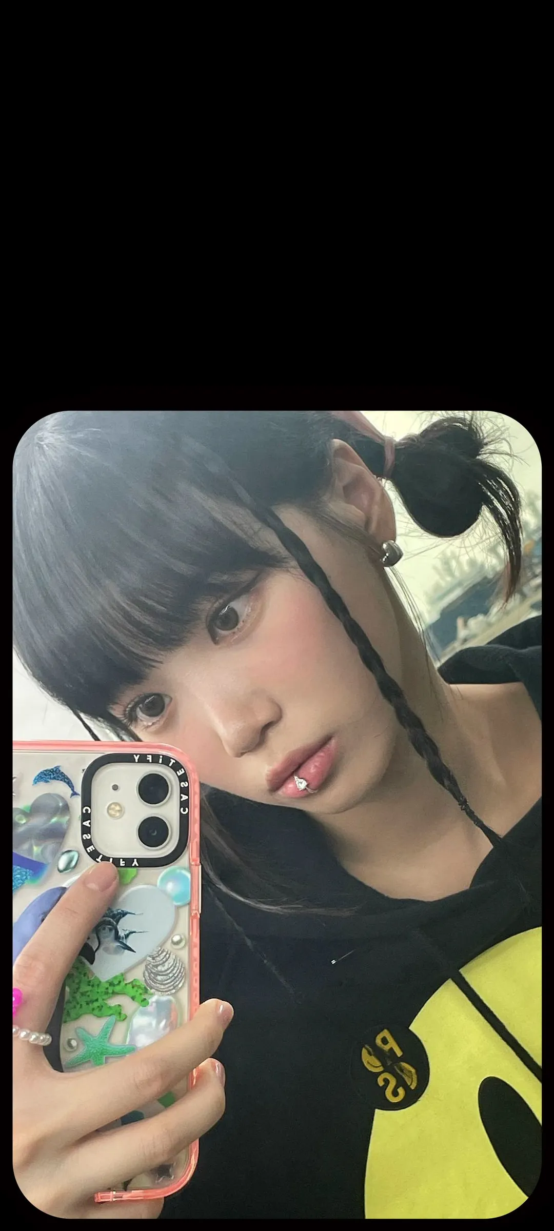 Wallpaper layar kunci hp Kim Chae-won 4K HD download — IZ*ONE, LE SSERAFIM