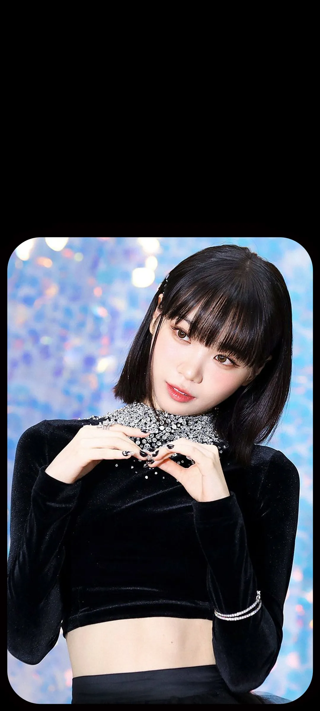 Wallpaper layar kunci hp Kim Chae-won 4K HD download — IZ*ONE, LE SSERAFIM