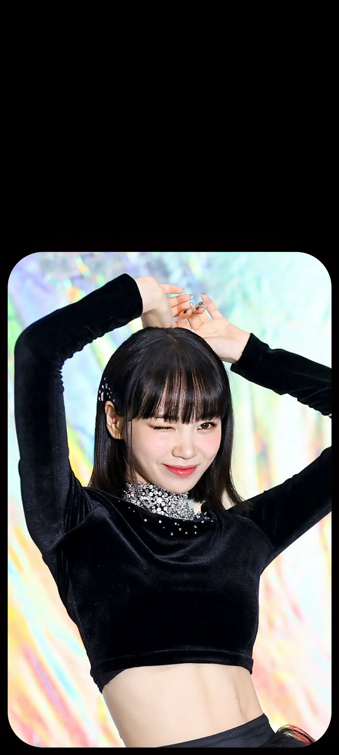 Wallpaper layar kunci hp Kim Chae-won 4K HD download — IZ*ONE, LE SSERAFIM