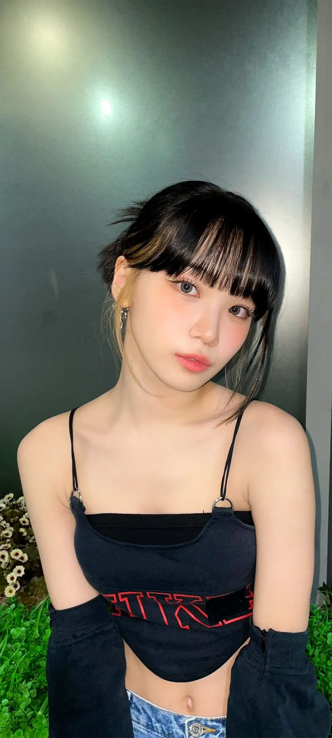 Wallpaper layar kunci hp Kim Chae-won 4K HD download — IZ*ONE, LE SSERAFIM