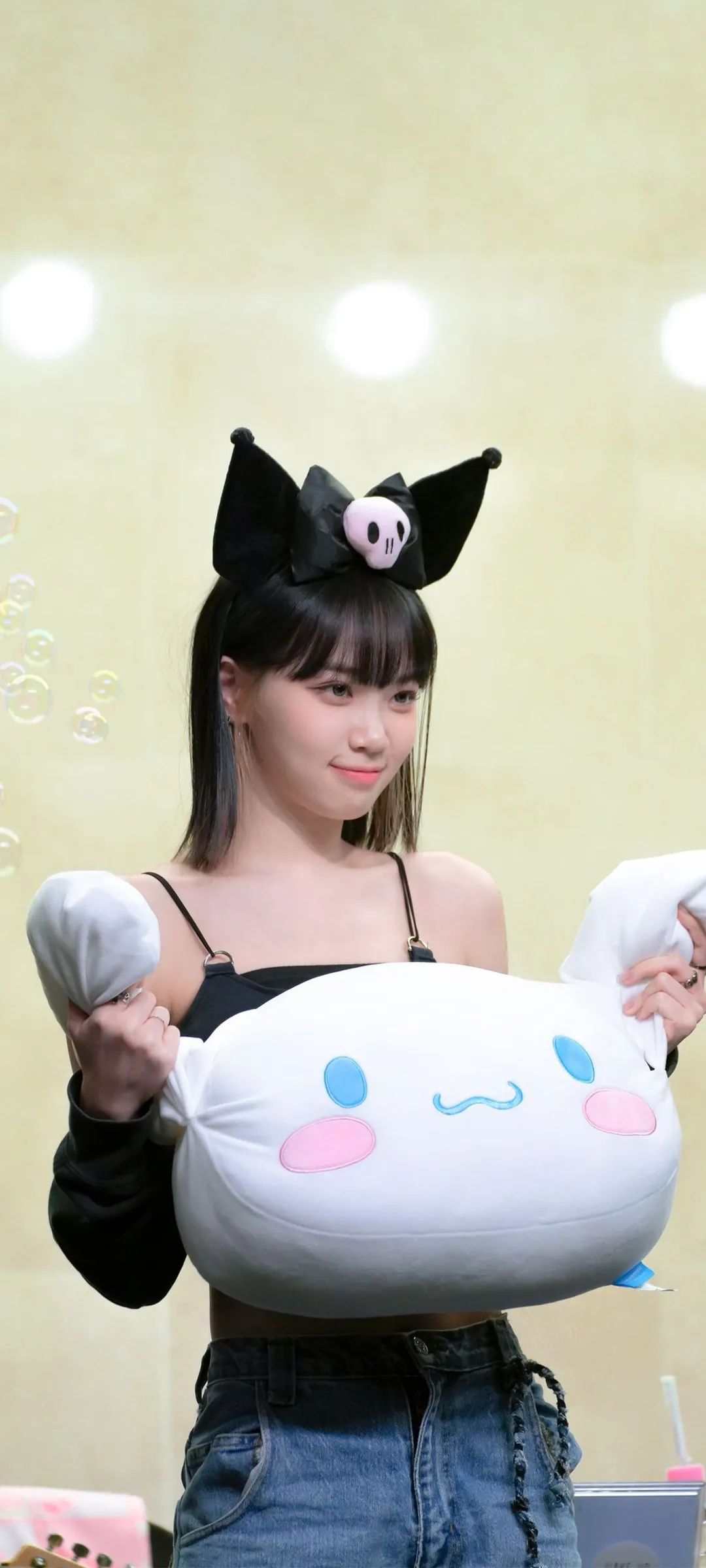 Wallpaper layar kunci hp Kim Chae-won 4K HD download — IZ*ONE, LE SSERAFIM