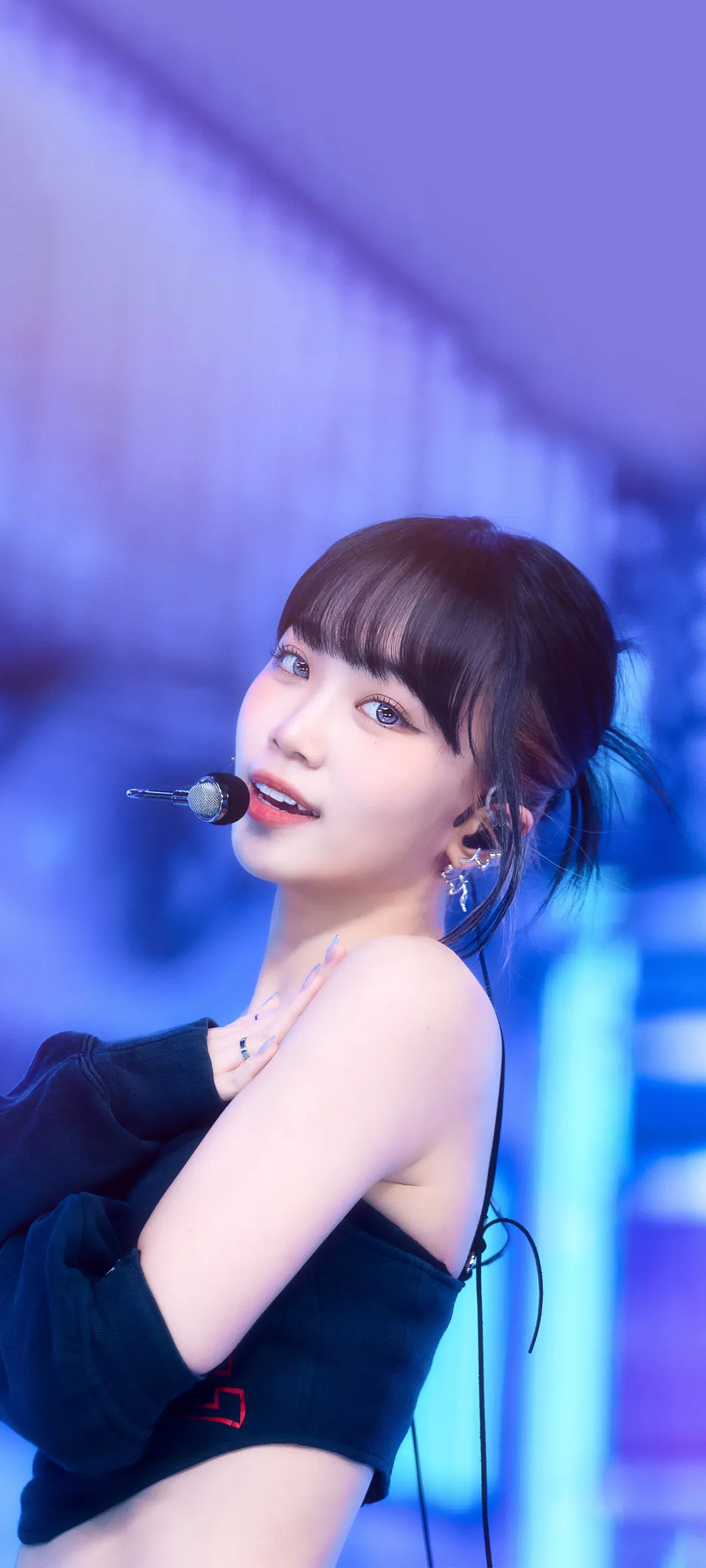 Wallpaper layar kunci hp Kim Chae-won 4K HD download — IZ*ONE, LE SSERAFIM
