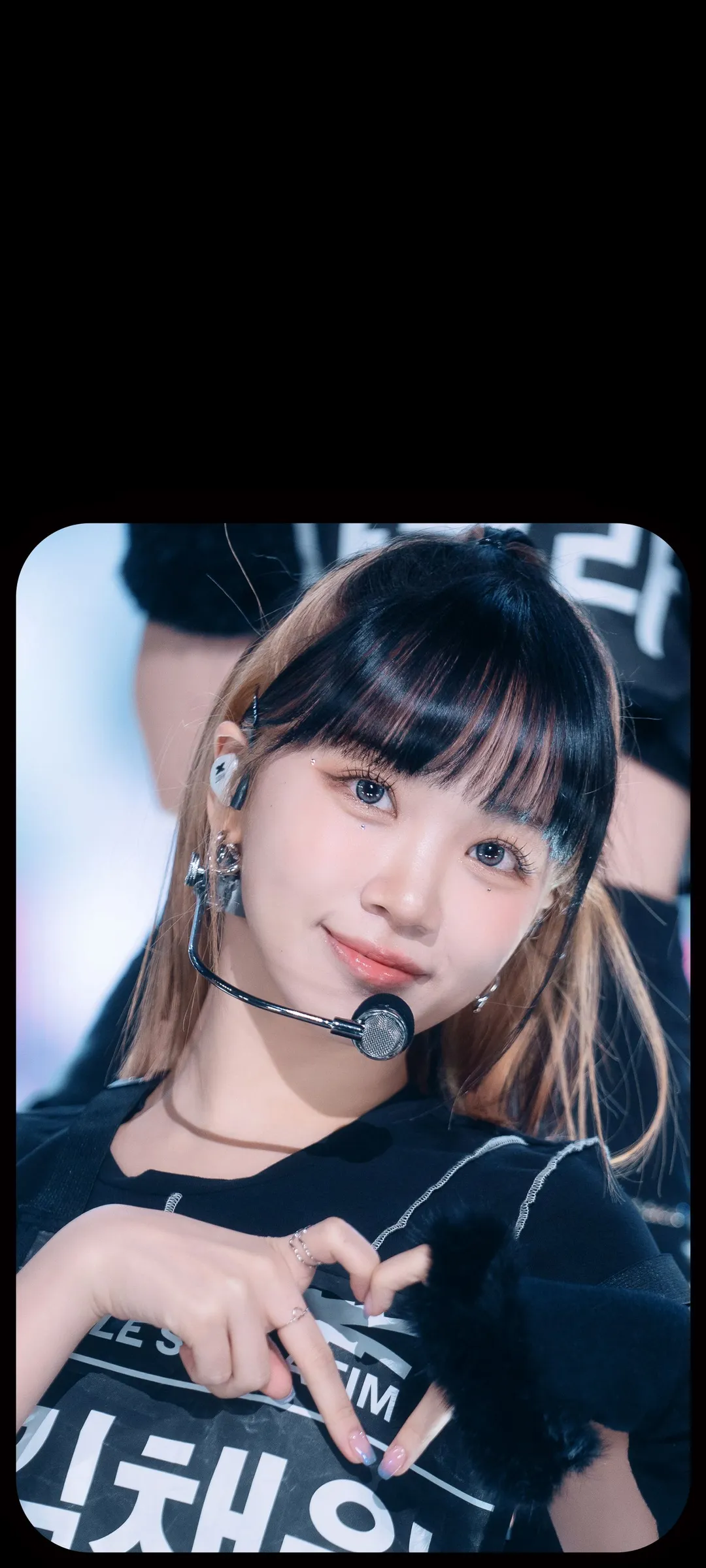 Wallpaper layar kunci hp Kim Chae-won 4K HD download — IZ*ONE, LE SSERAFIM