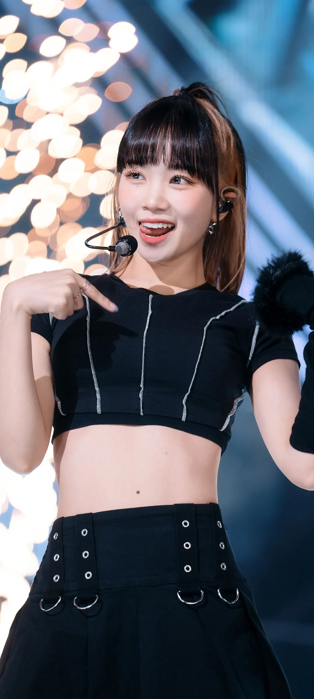 Wallpaper layar kunci hp Kim Chae-won 4K HD download — IZ*ONE, LE SSERAFIM