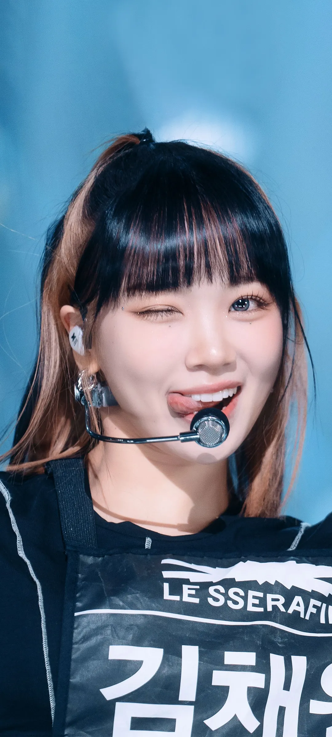 Wallpaper layar kunci hp Kim Chae-won 4K HD download — IZ*ONE, LE SSERAFIM