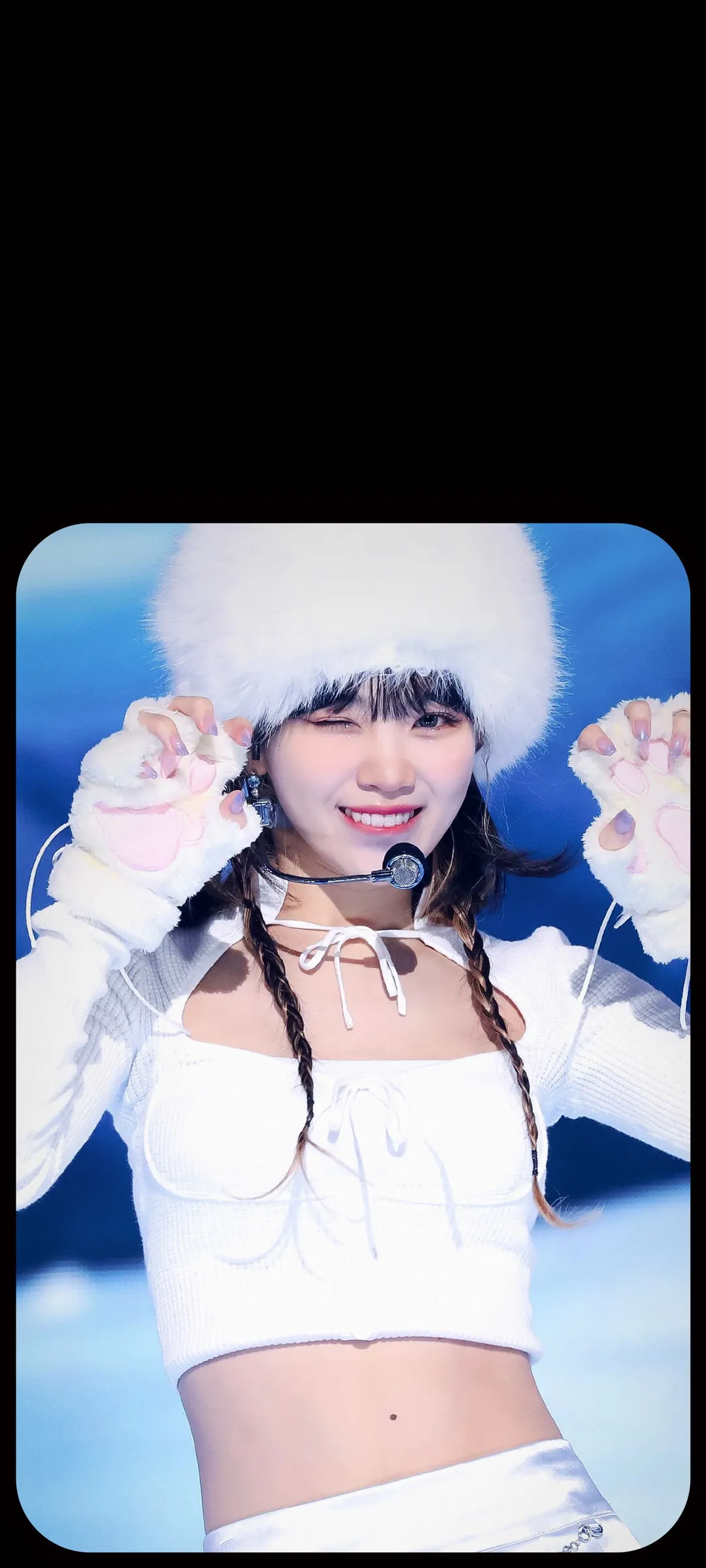 Wallpaper layar kunci hp Kim Chae-won 4K HD download — IZ*ONE, LE SSERAFIM