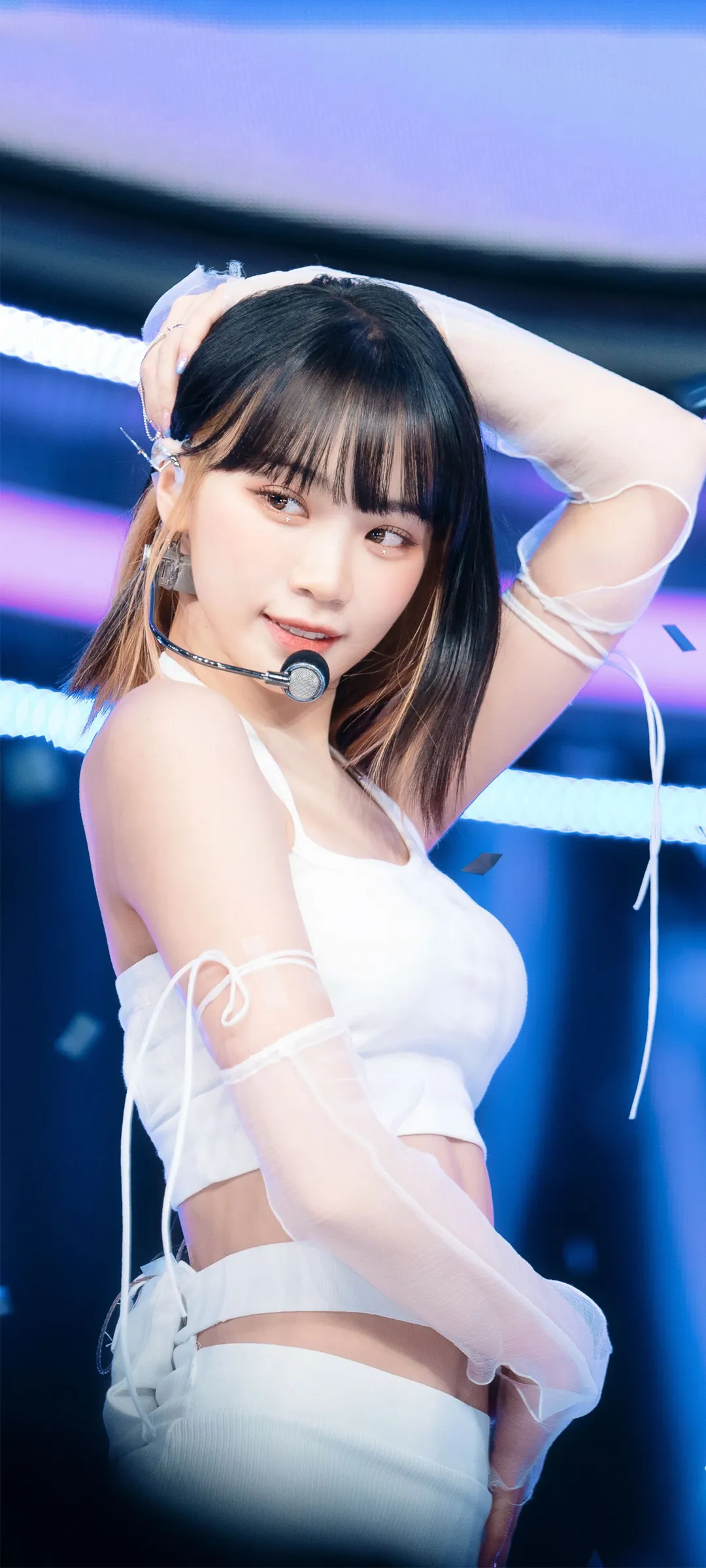 Wallpaper layar kunci hp Kim Chae-won 4K HD download — IZ*ONE, LE SSERAFIM