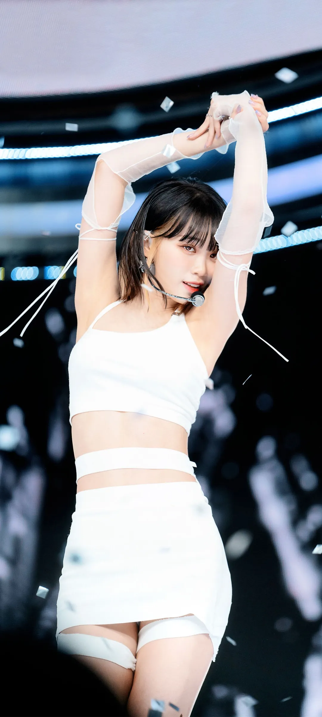 Wallpaper layar kunci hp Kim Chae-won 4K HD download — IZ*ONE, LE SSERAFIM
