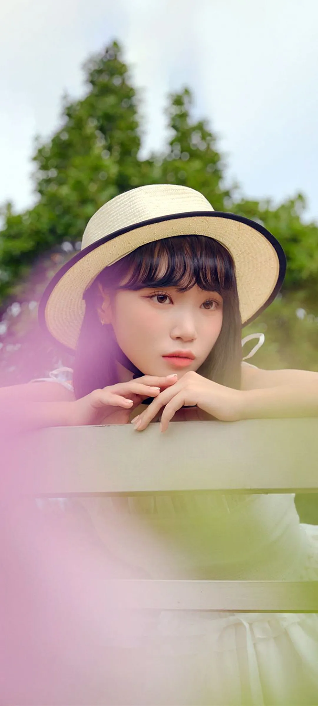 Wallpaper layar kunci hp Kim Chae-won 4K HD download — IZ*ONE, LE SSERAFIM
