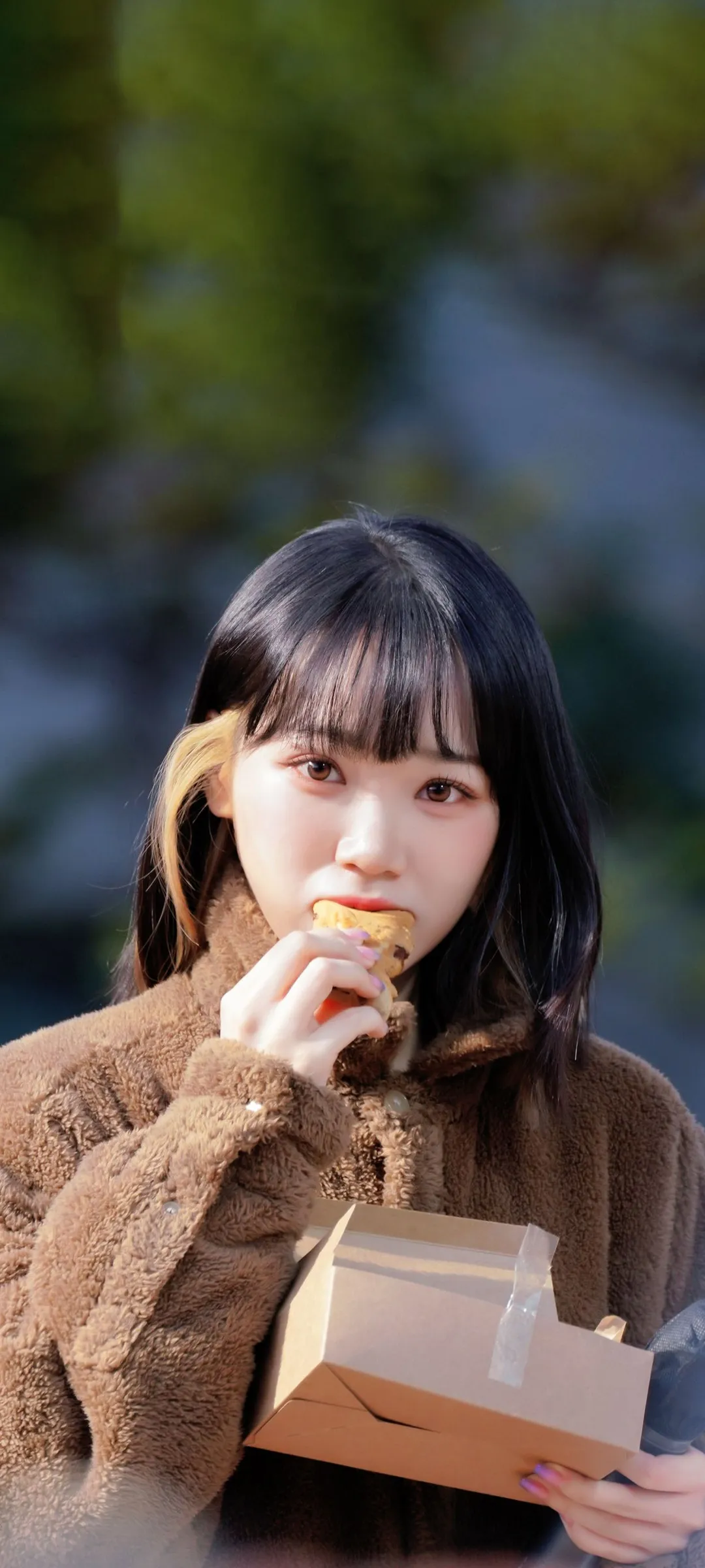 김채원 잠금화면 폰 배경화면 4K HD 다운로드 — 아이즈원, 르세라핌