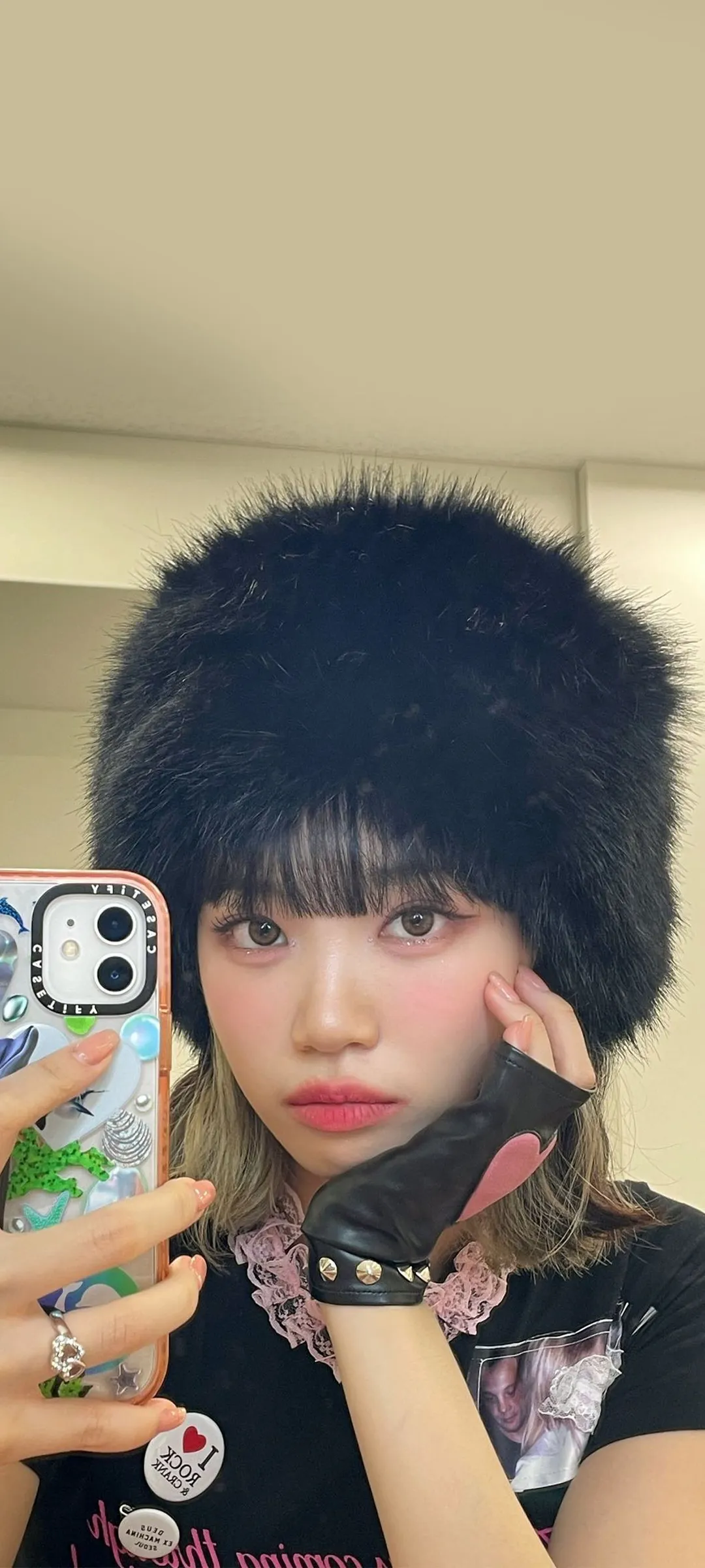 Wallpaper layar kunci hp Kim Chae-won 4K HD download — IZ*ONE, LE SSERAFIM
