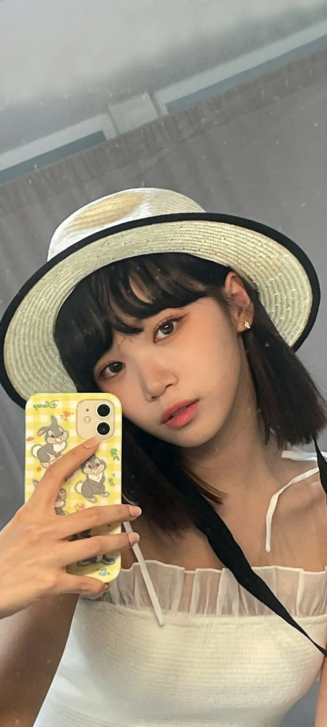 Wallpaper layar kunci hp Kim Chae-won 4K HD download — IZ*ONE, LE SSERAFIM
