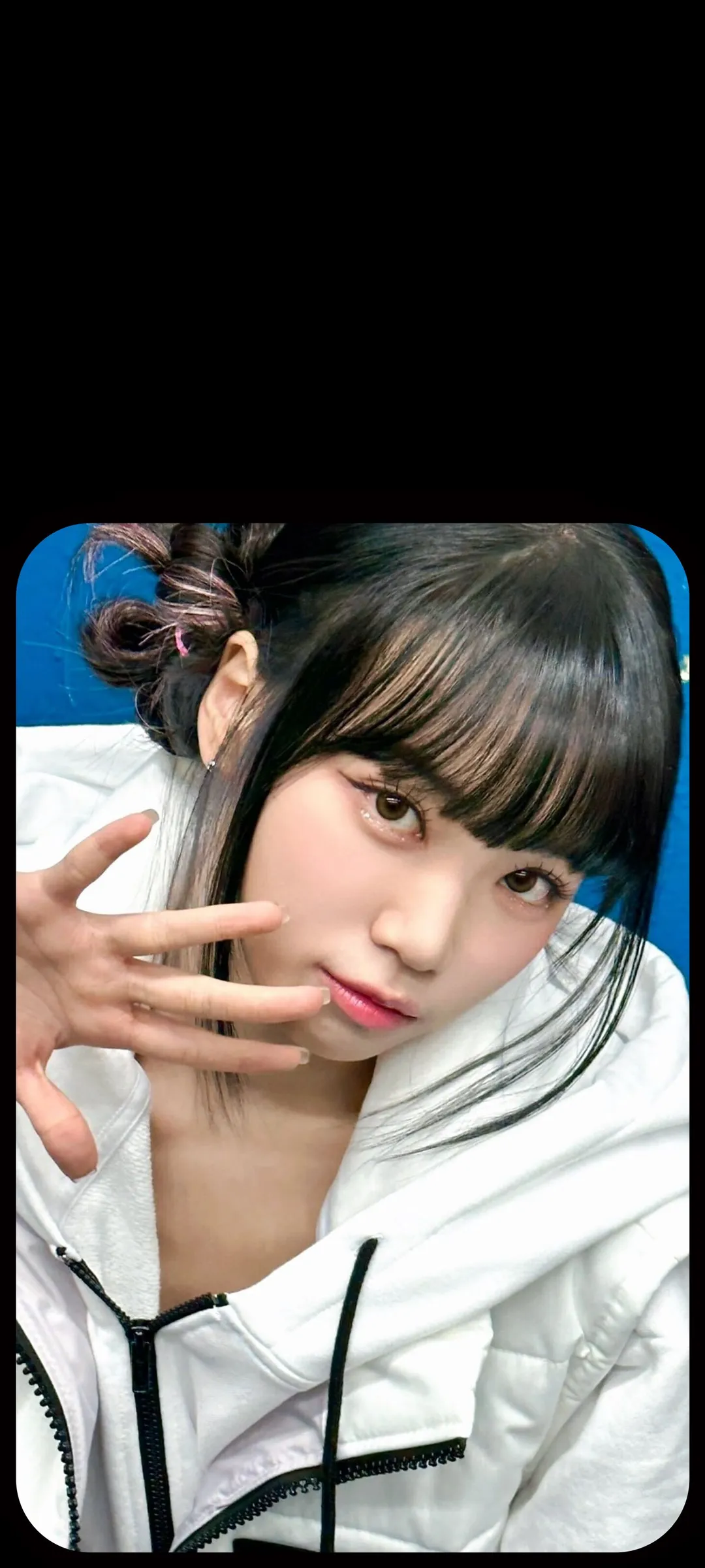 Wallpaper layar kunci hp Kim Chae-won 4K HD download — IZ*ONE, LE SSERAFIM