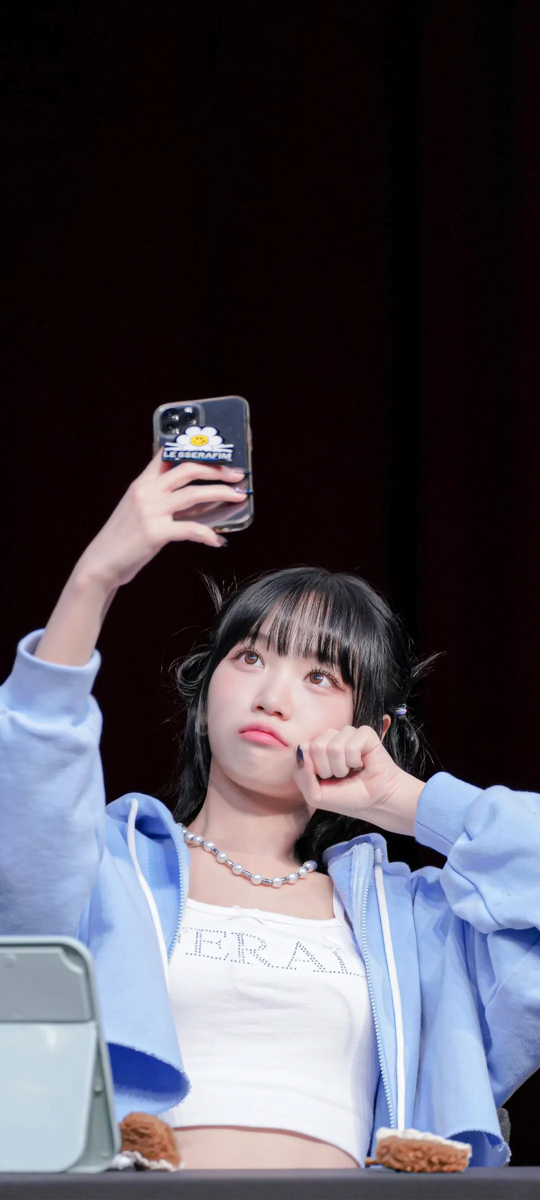 Wallpaper layar kunci hp Kim Chae-won 4K HD download — IZ*ONE, LE SSERAFIM