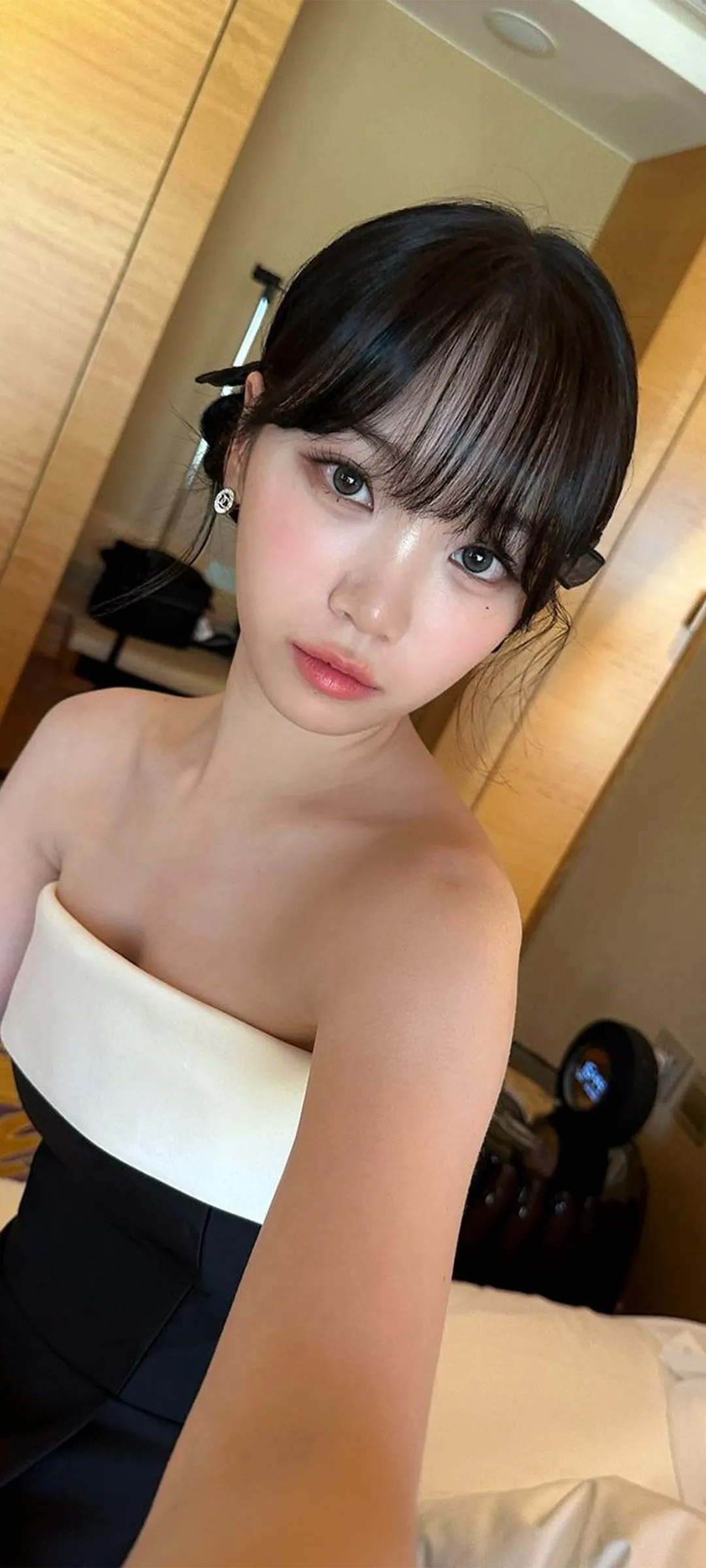 Wallpaper layar kunci hp Kim Chae-won 4K HD download — IZ*ONE, LE SSERAFIM
