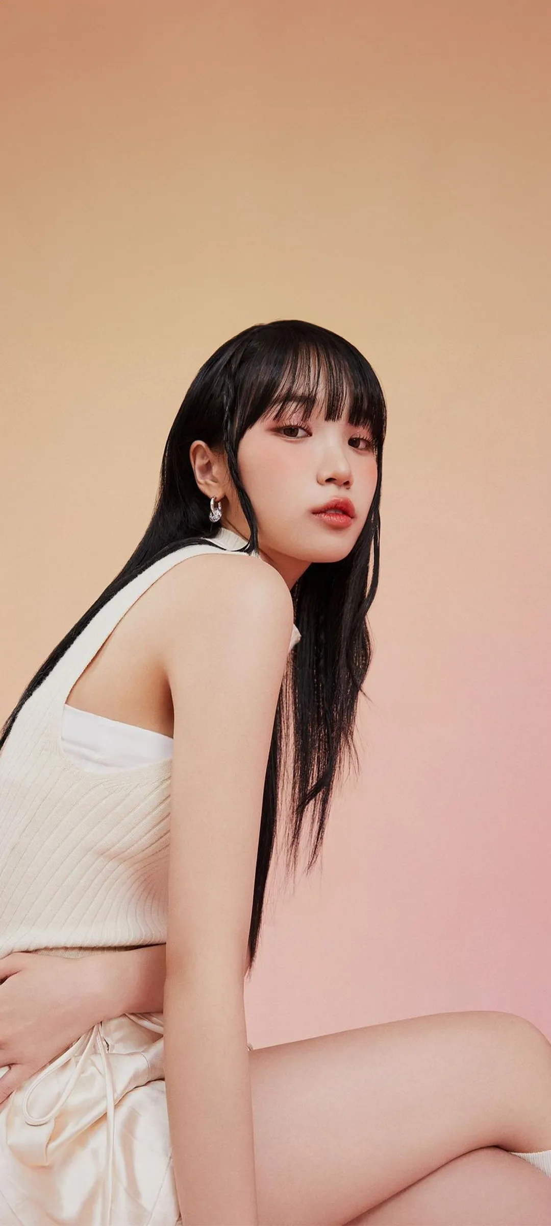 Wallpaper layar kunci hp Kim Chae-won 4K HD download — IZ*ONE, LE SSERAFIM