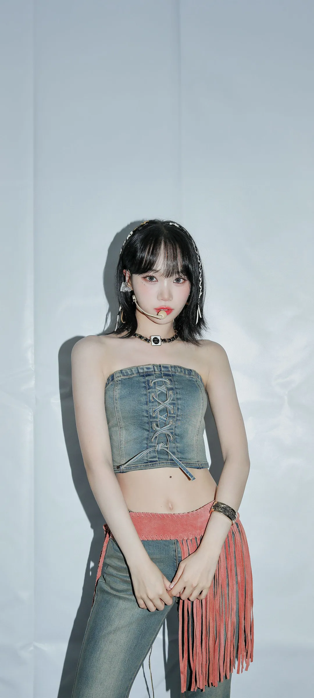 Wallpaper layar kunci hp Kim Chae-won 4K HD download — IZ*ONE, LE SSERAFIM
