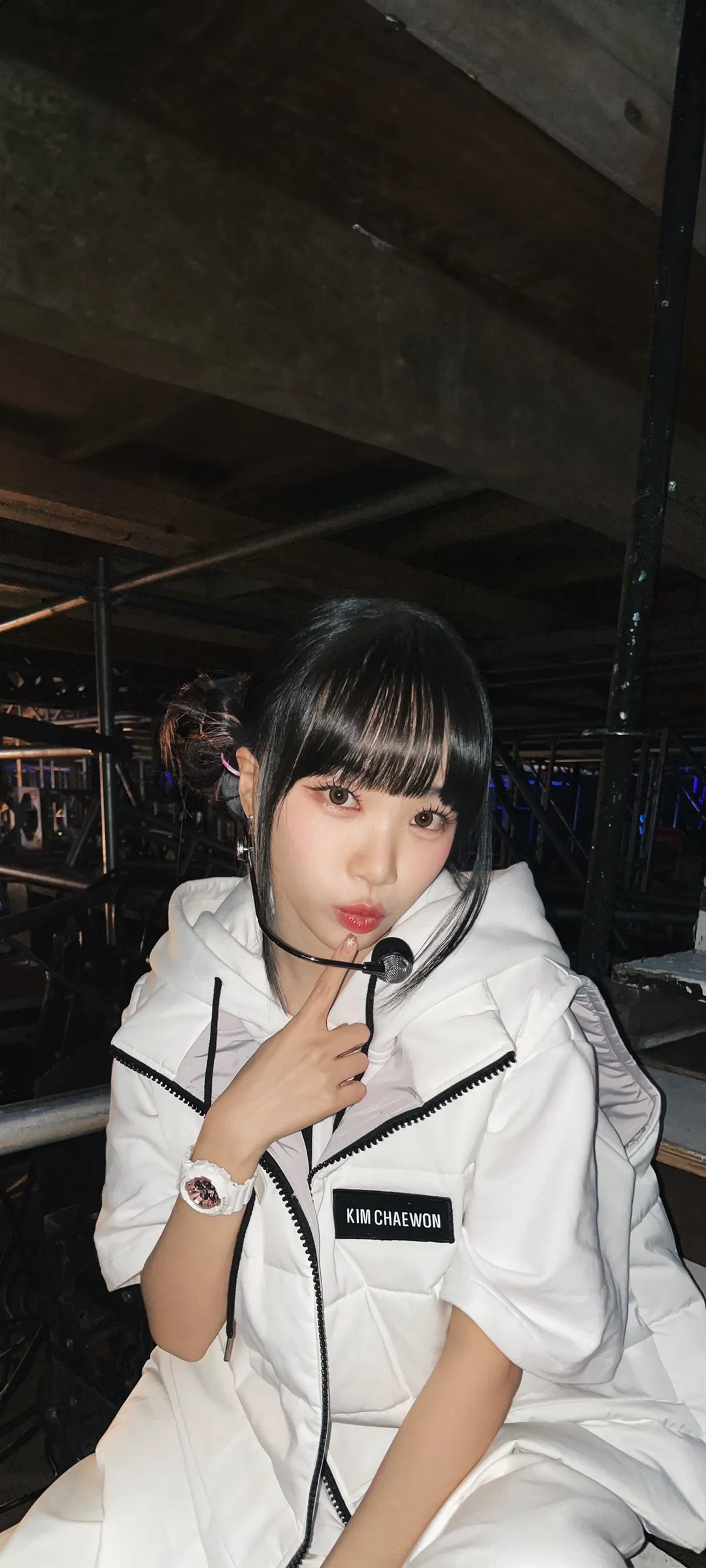 Wallpaper layar kunci hp Kim Chae-won 4K HD download — IZ*ONE, LE SSERAFIM