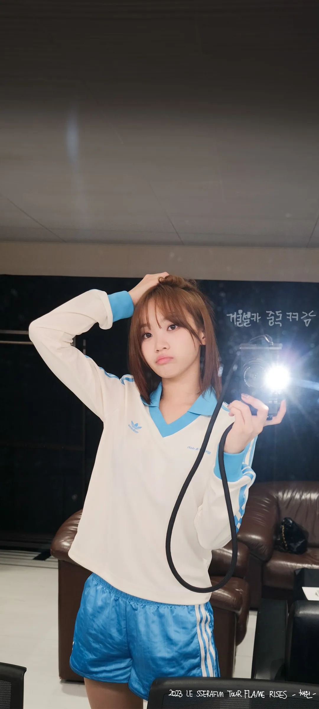 Wallpaper layar kunci hp Kim Chae-won 4K HD download — IZ*ONE, LE SSERAFIM