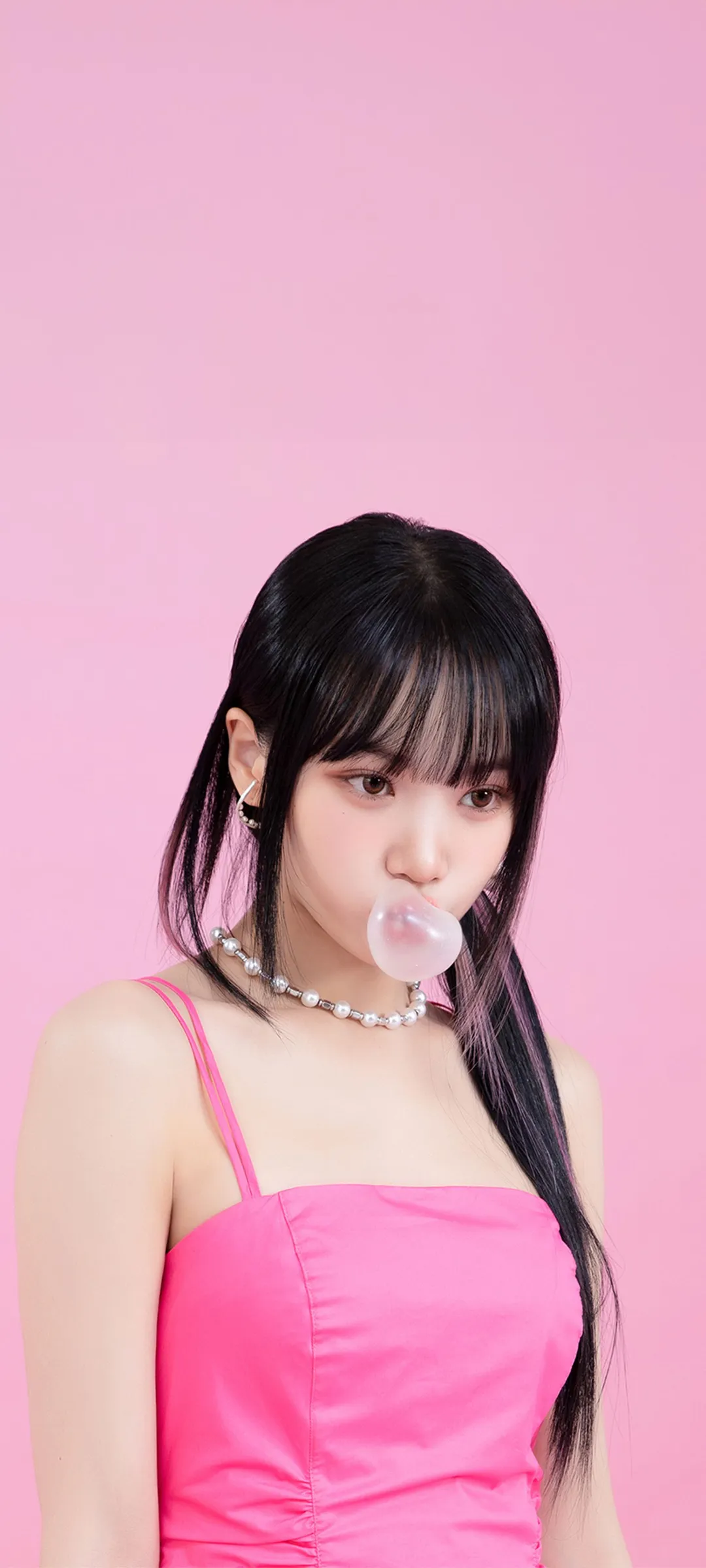 Wallpaper layar kunci hp Kim Chae-won 4K HD download — IZ*ONE, LE SSERAFIM