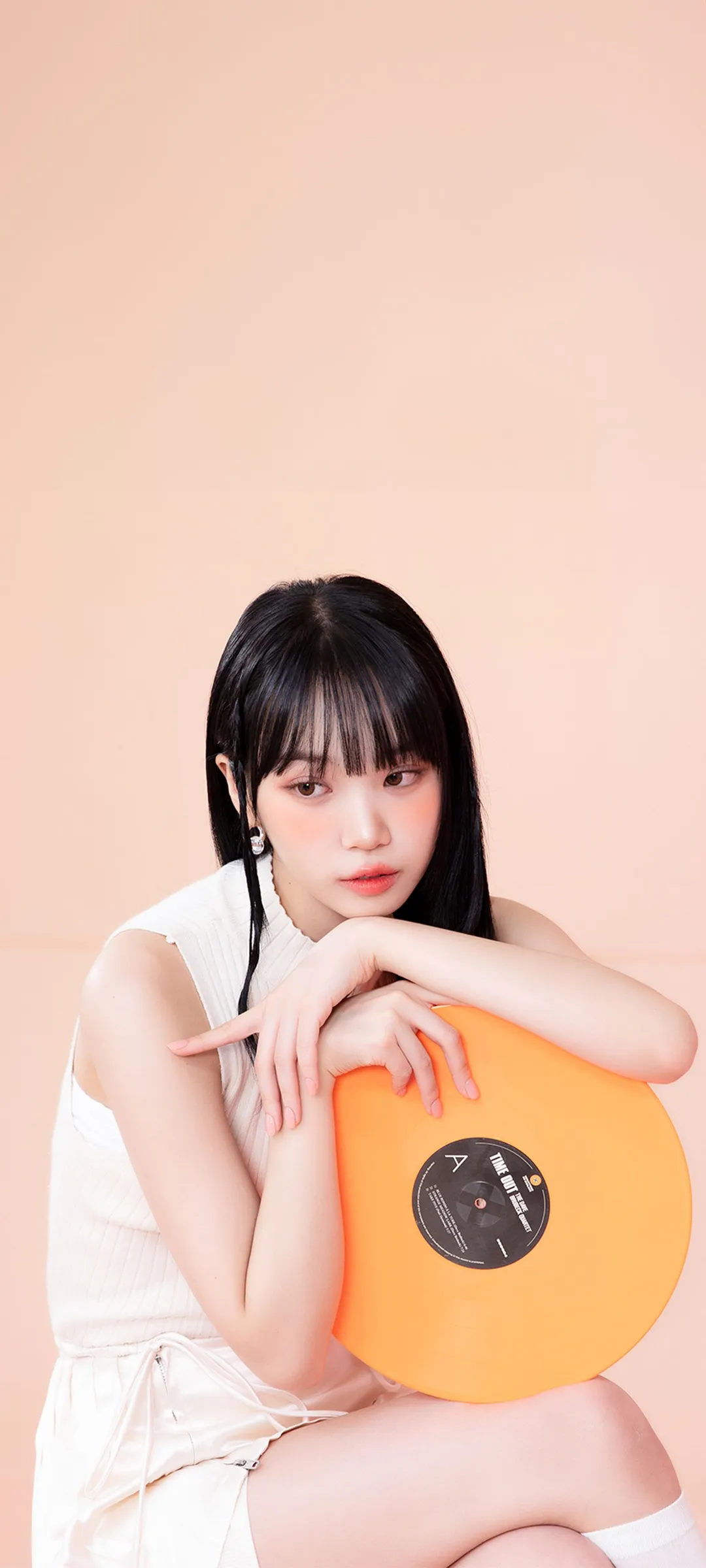 Wallpaper layar kunci hp Kim Chae-won 4K HD download — IZ*ONE, LE SSERAFIM