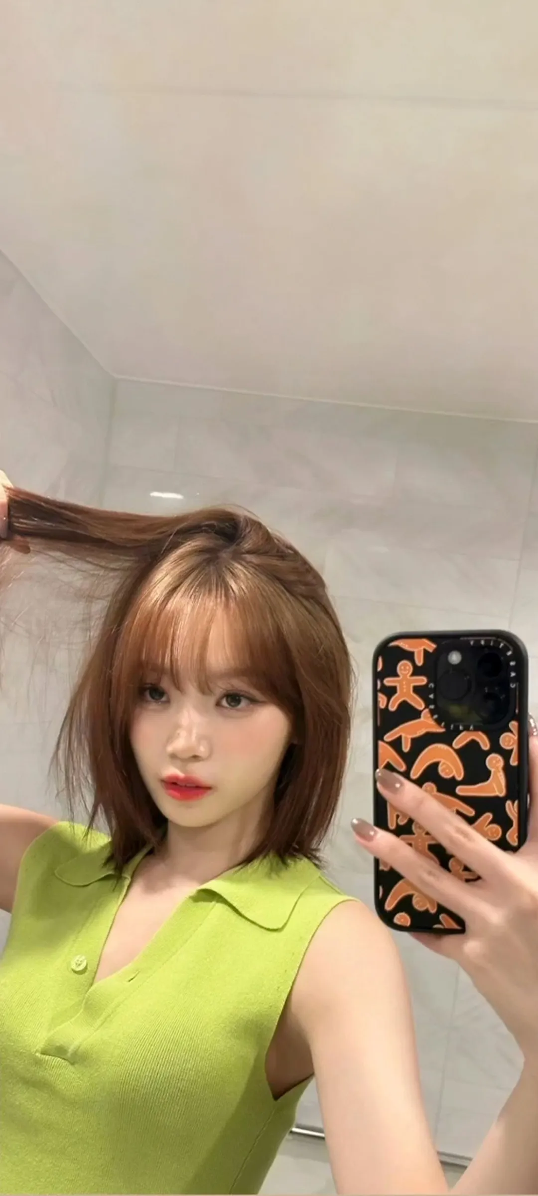 Wallpaper layar kunci hp Kim Chae-won 4K HD download — IZ*ONE, LE SSERAFIM