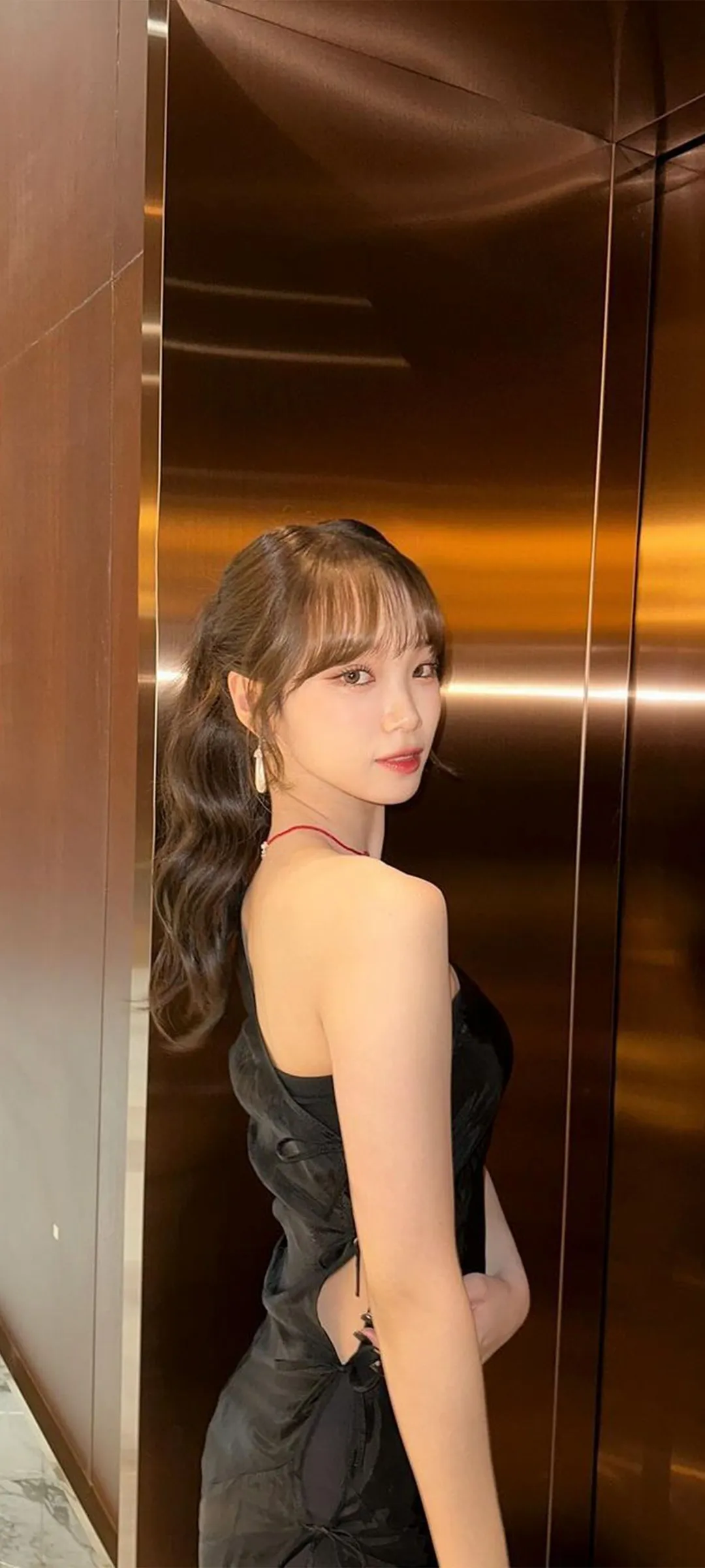 Wallpaper layar kunci hp Kim Chae-won 4K HD download — IZ*ONE, LE SSERAFIM