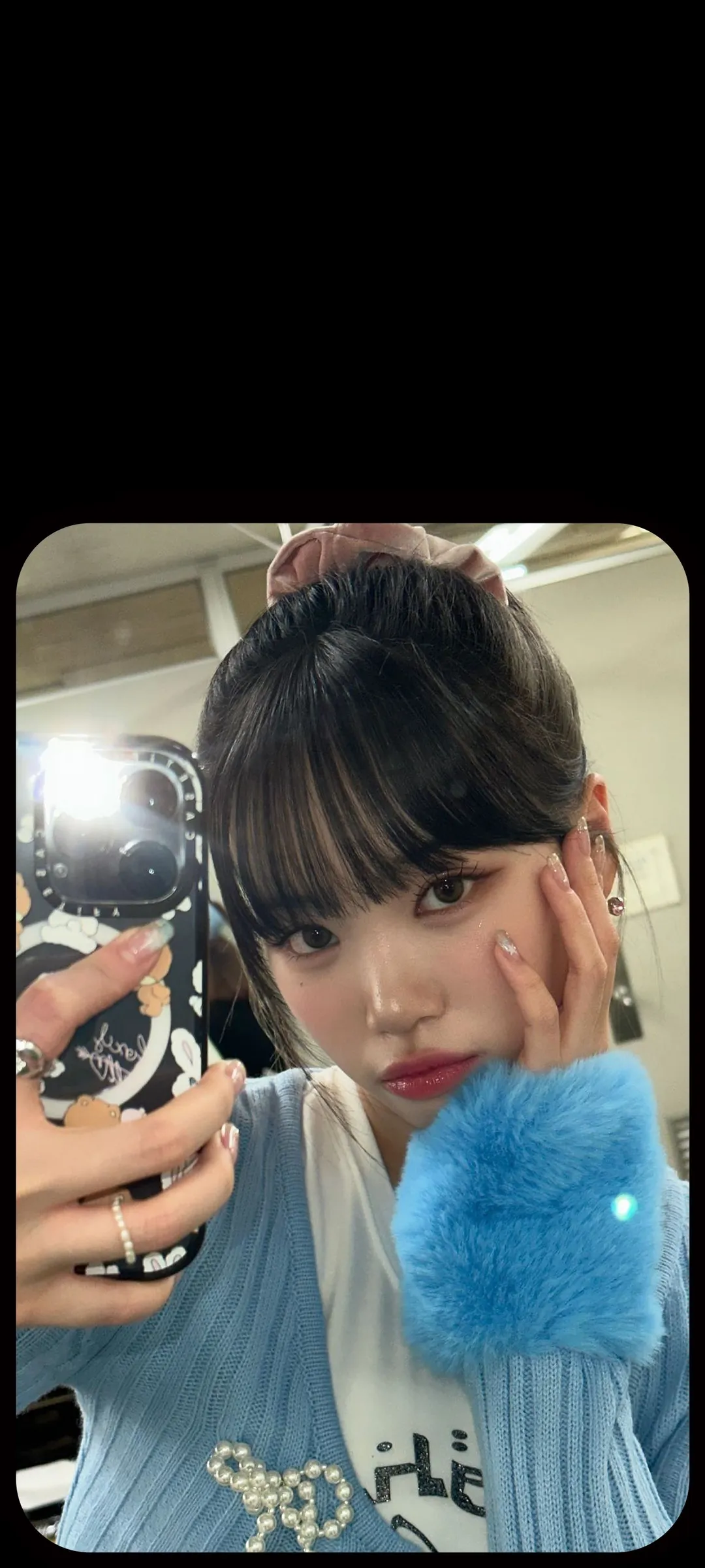 Wallpaper layar kunci hp Kim Chae-won 4K HD download — IZ*ONE, LE SSERAFIM
