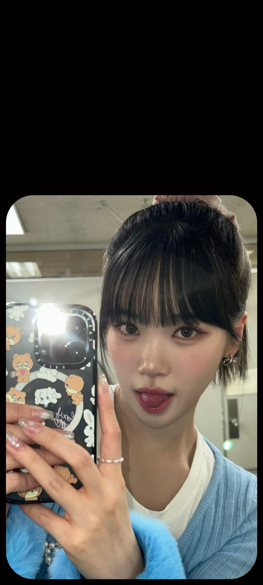 Wallpaper layar kunci hp Kim Chae-won 4K HD download — IZ*ONE, LE SSERAFIM