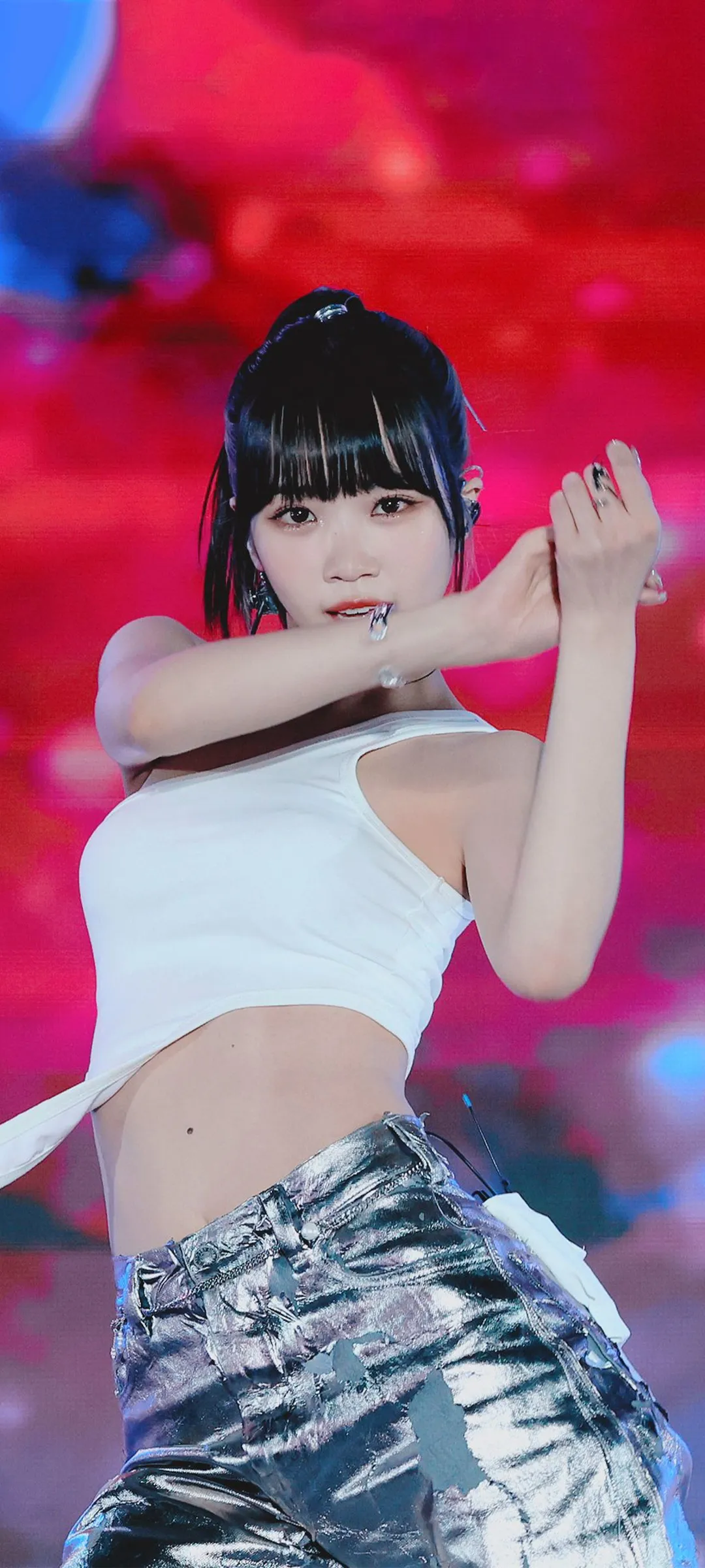 Wallpaper layar kunci hp Kim Chae-won 4K HD download — IZ*ONE, LE SSERAFIM