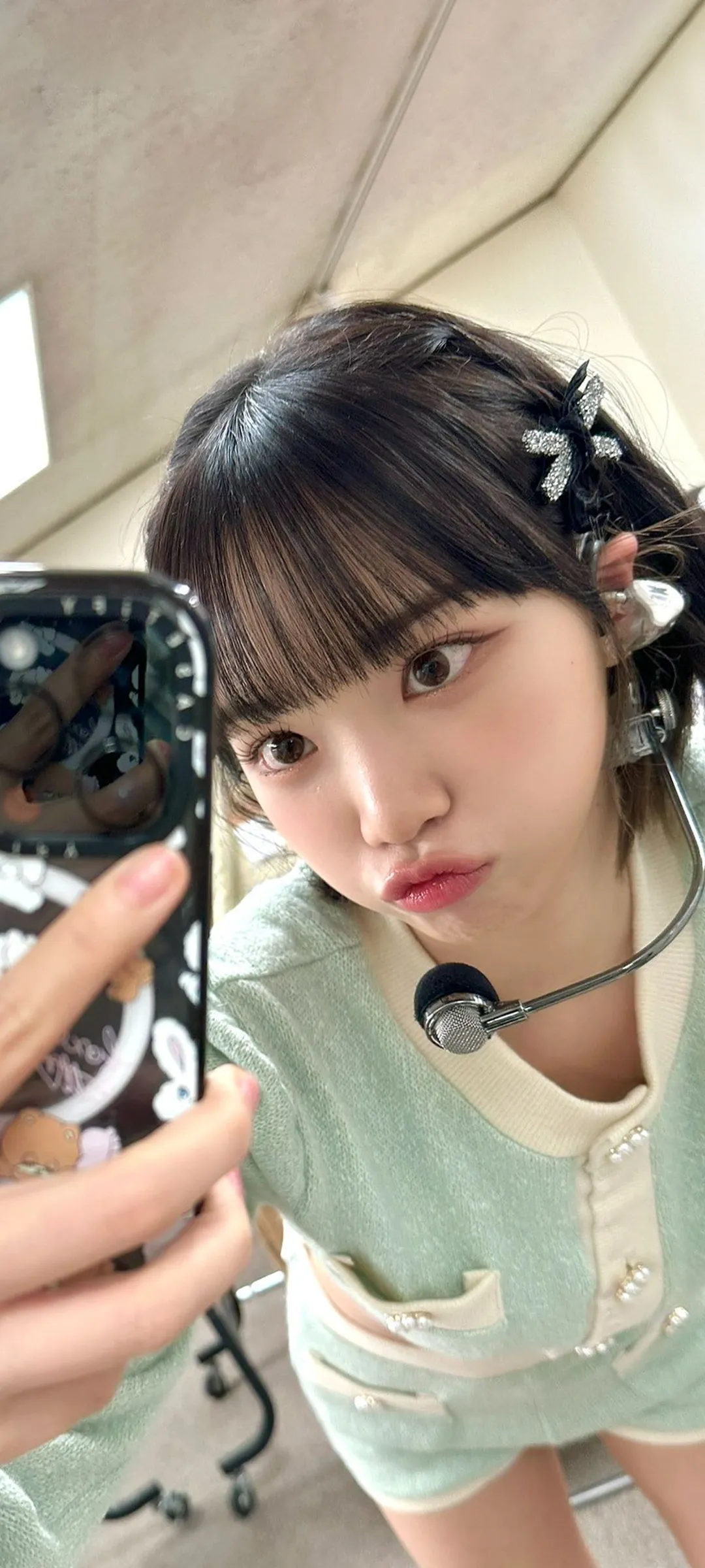 Wallpaper layar kunci hp Kim Chae-won 4K HD download — IZ*ONE, LE SSERAFIM