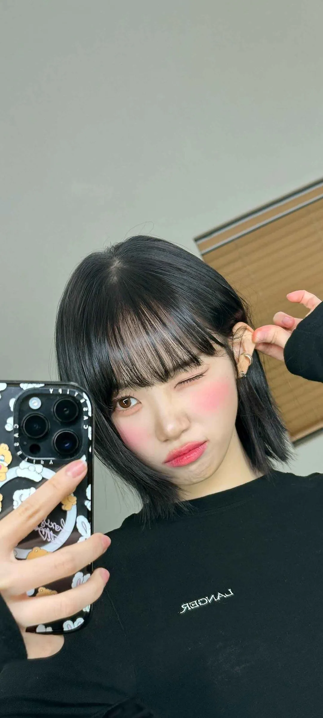 Wallpaper layar kunci hp Kim Chae-won 4K HD download — IZ*ONE, LE SSERAFIM